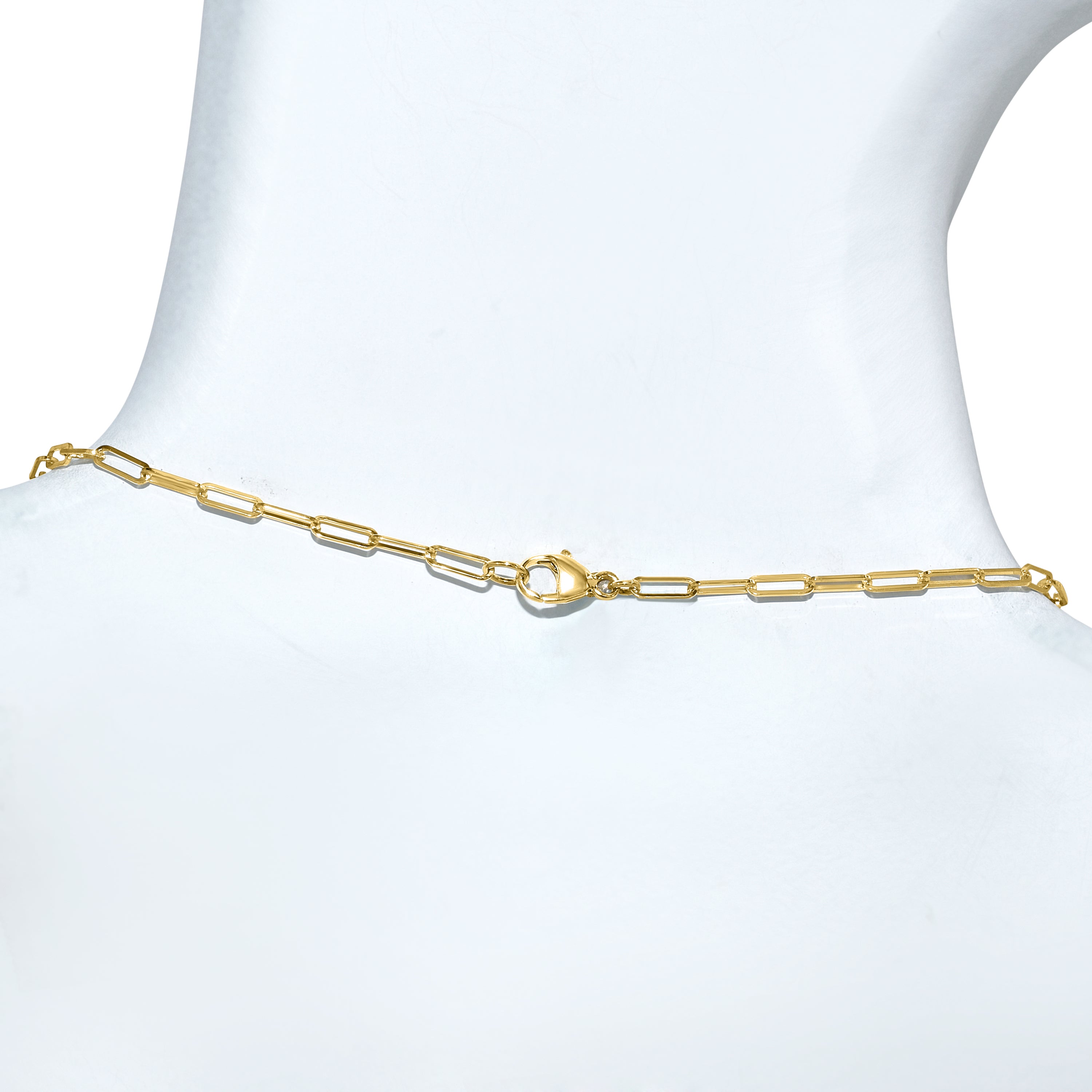 14k Amethyst 7 Cushion Bezel Necklace