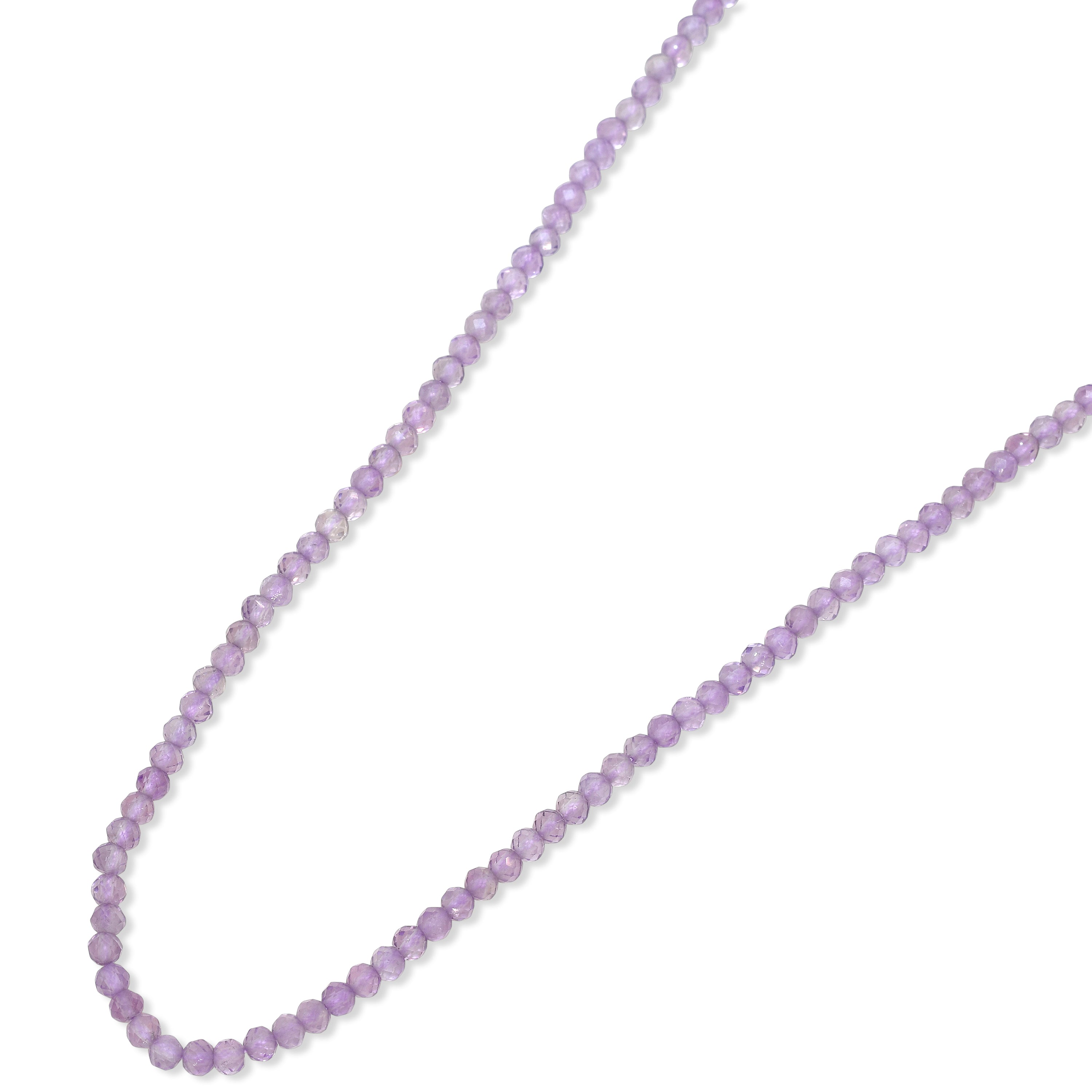 14k Faceted Round Bead Necklace