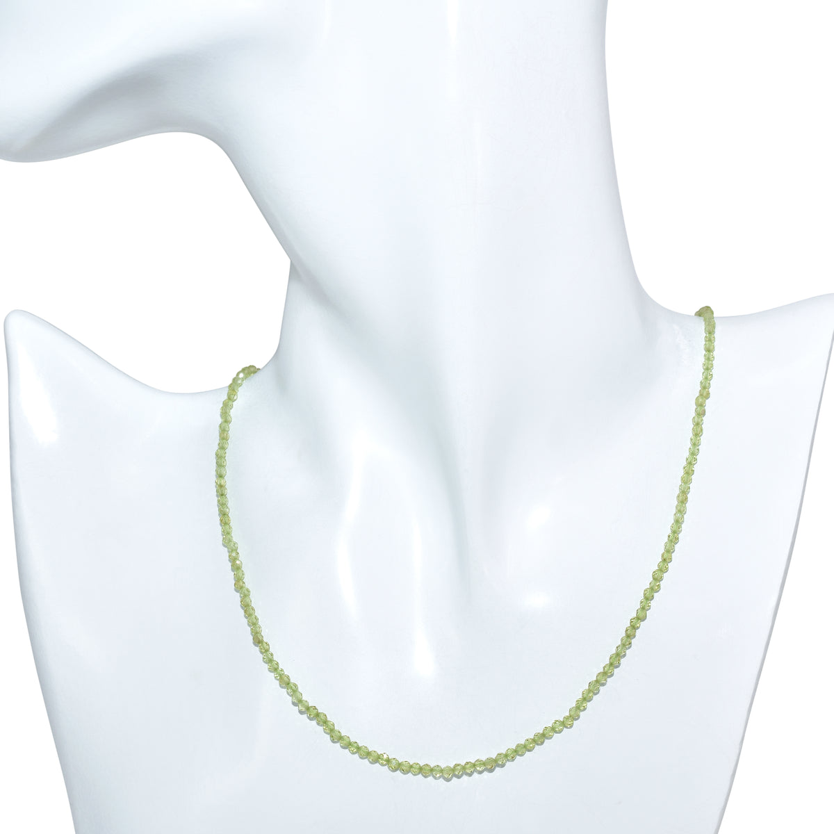 14k Faceted Round Bead Necklace