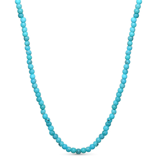 14k Turquoise Bead Necklace