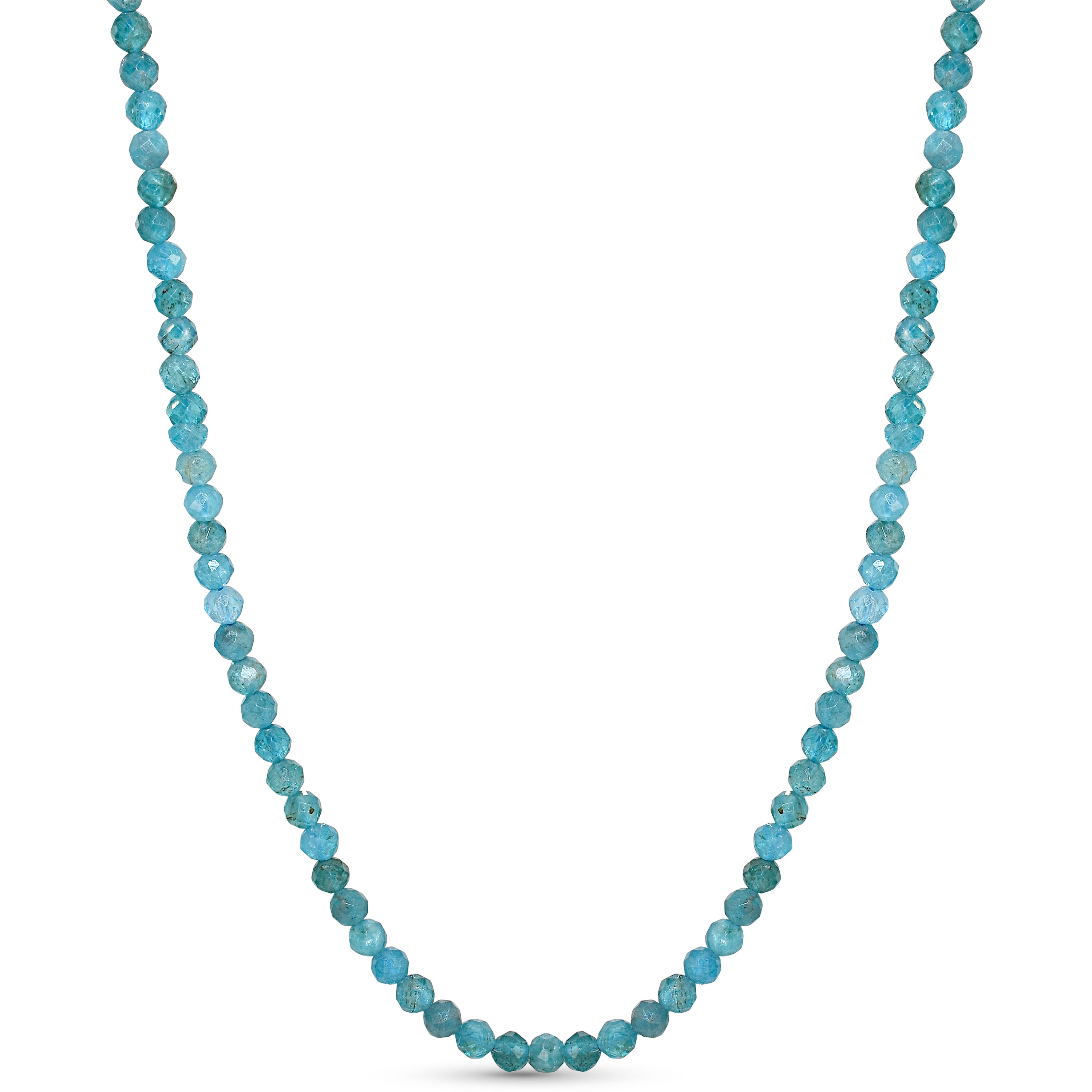 14k Faceted Round Bead Necklace