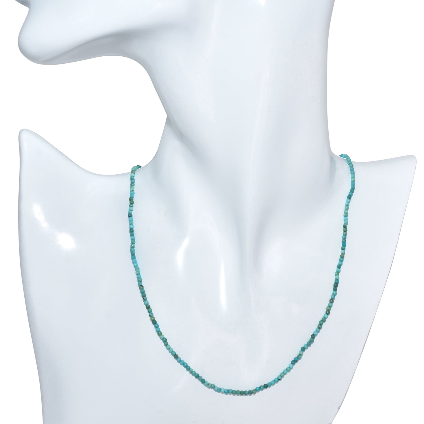 14k Faceted Round Bead Necklace