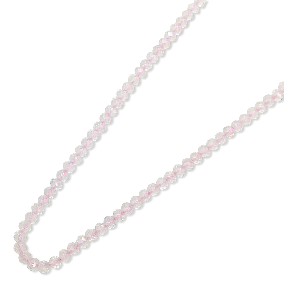 14k Faceted Round Bead Necklace