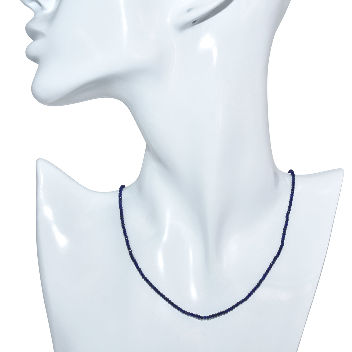 14k Faceted Round Bead Necklace