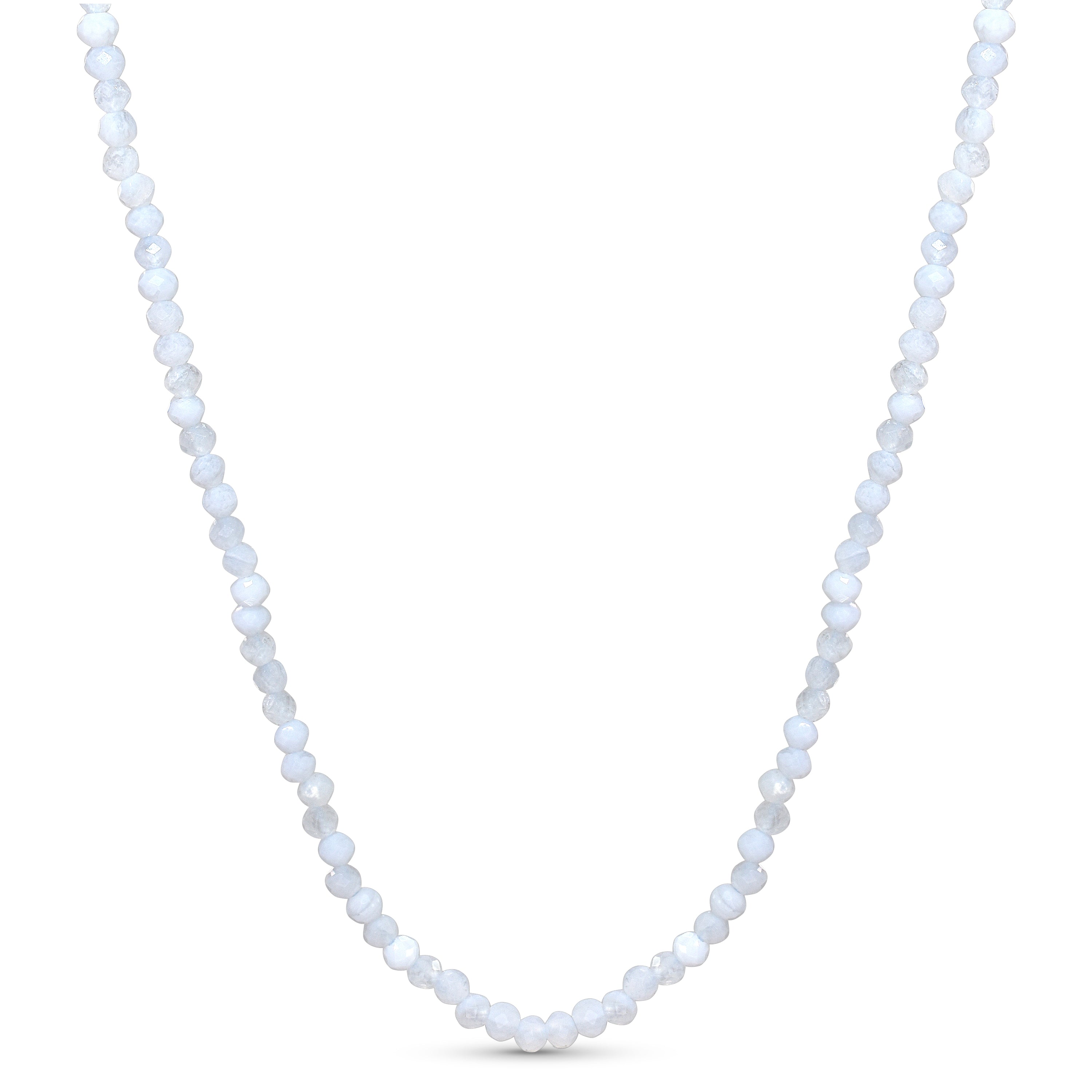 14k Faceted Round Bead Necklace