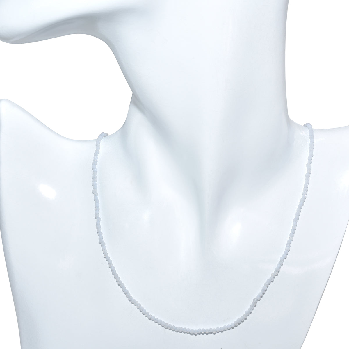 14k Faceted Round Bead Necklace