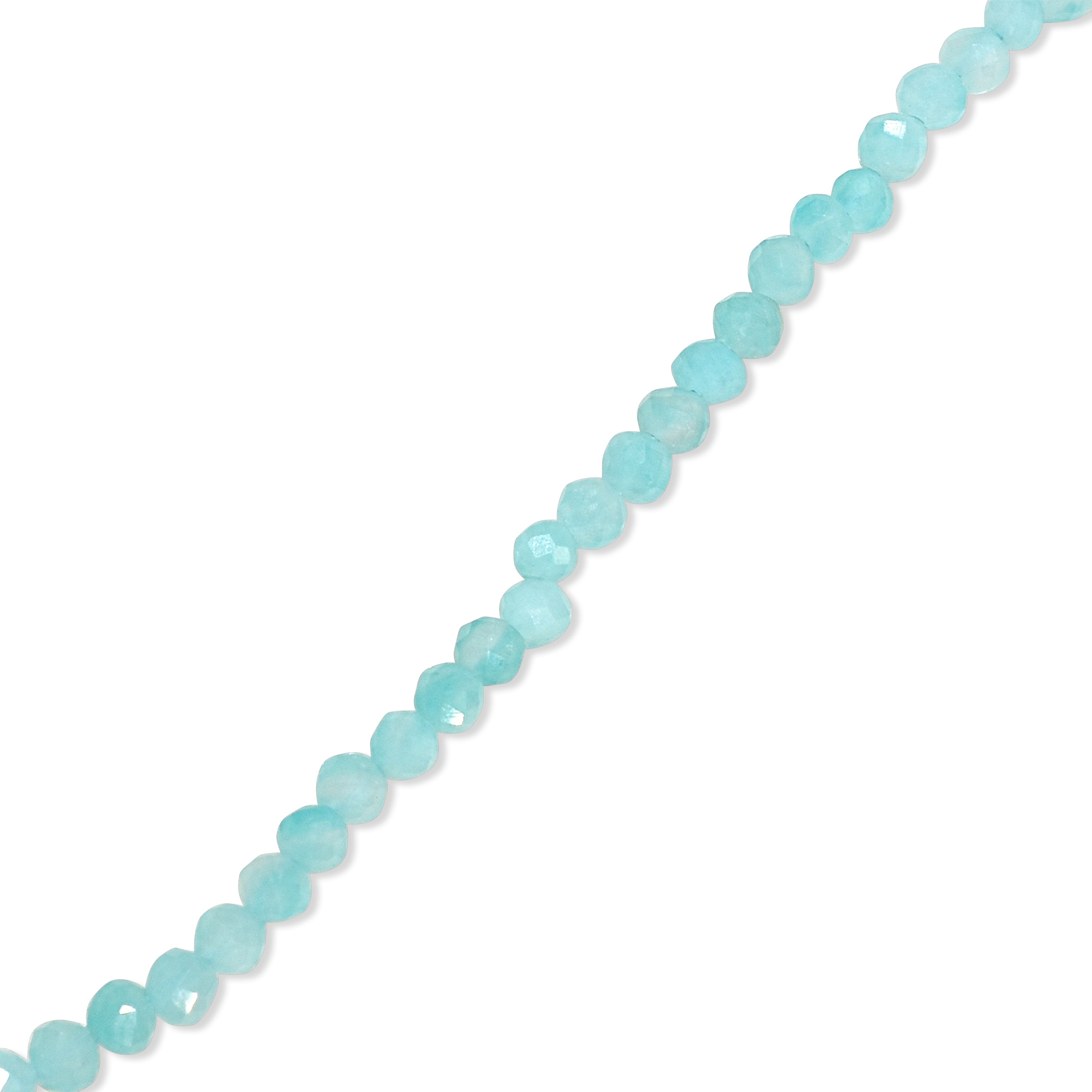 14k Faceted Round Bead Necklace