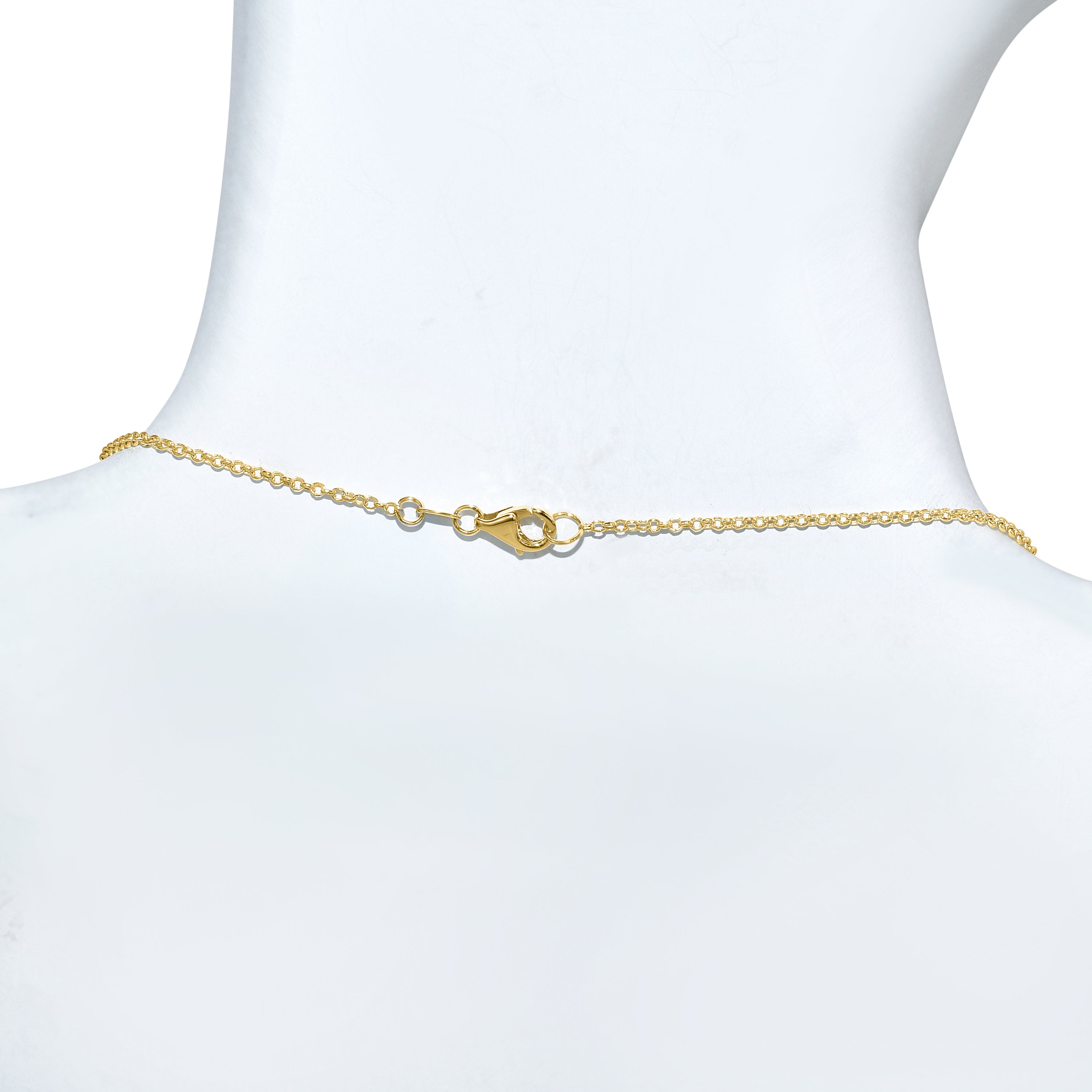 14k Ethiopian Opal 5 Station Necklace