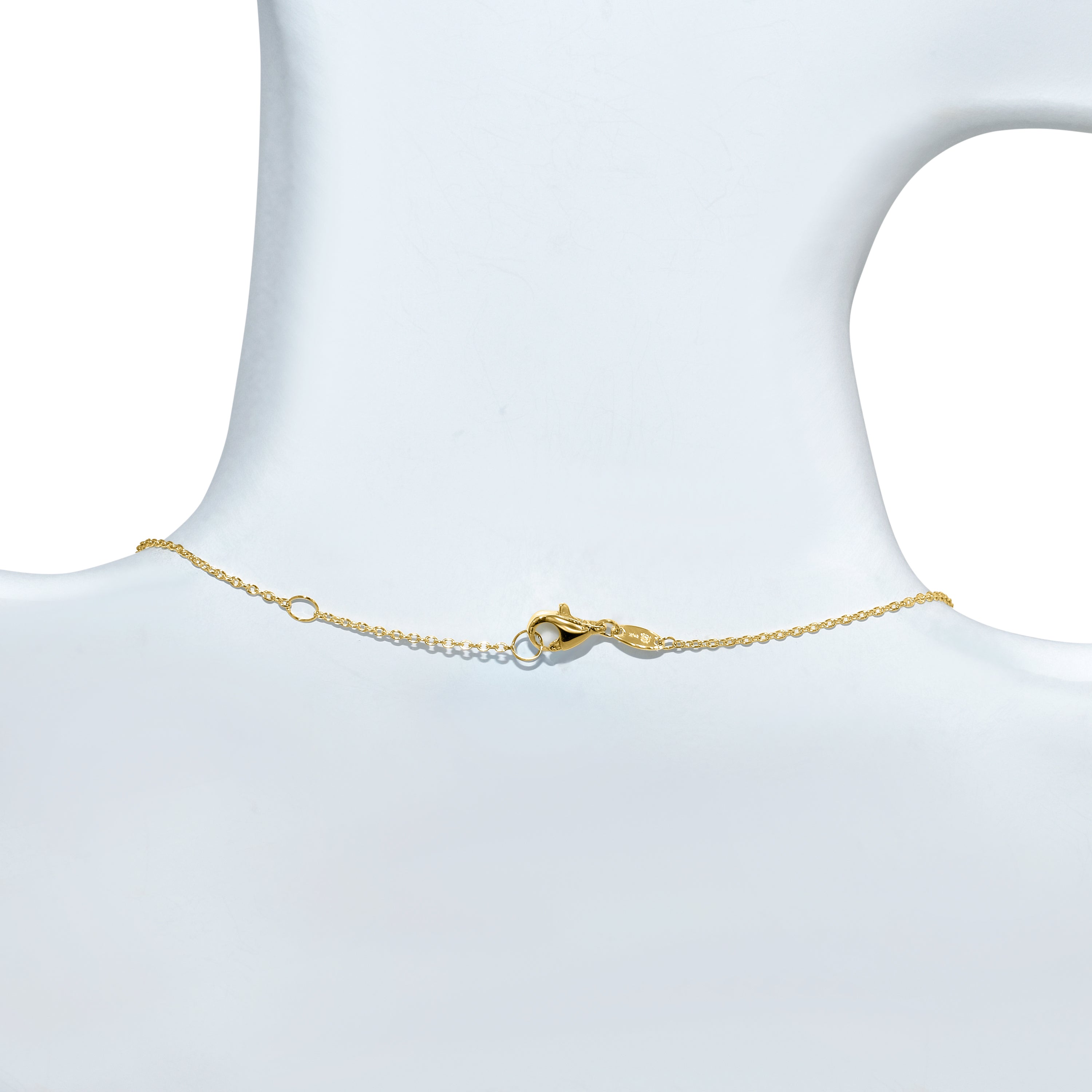 14k Gemstones & Diamonds Butterfly Necklace