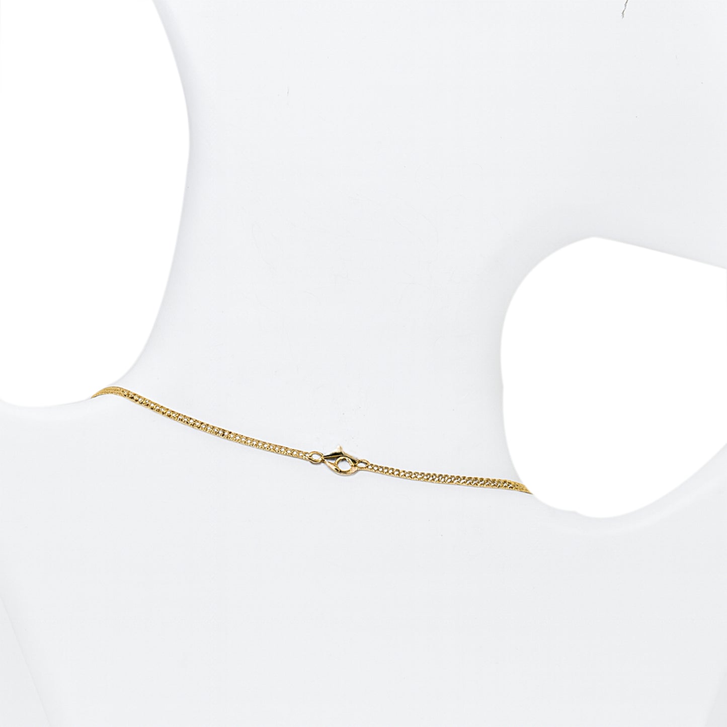14k Emerald Rectangle Bezel Necklace