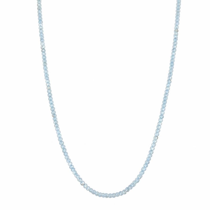 14k Faceted Round Bead Necklace