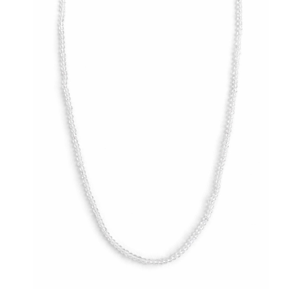 14k Faceted Round Bead Necklace