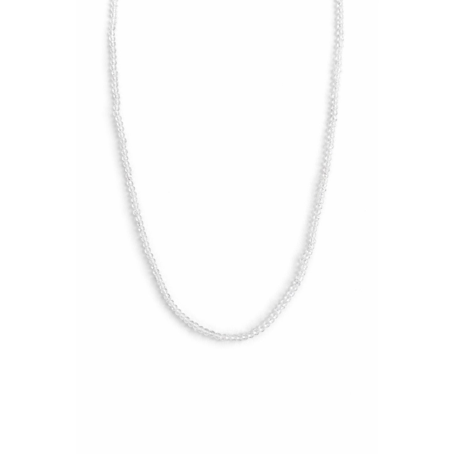 14k Faceted Round Bead Necklace