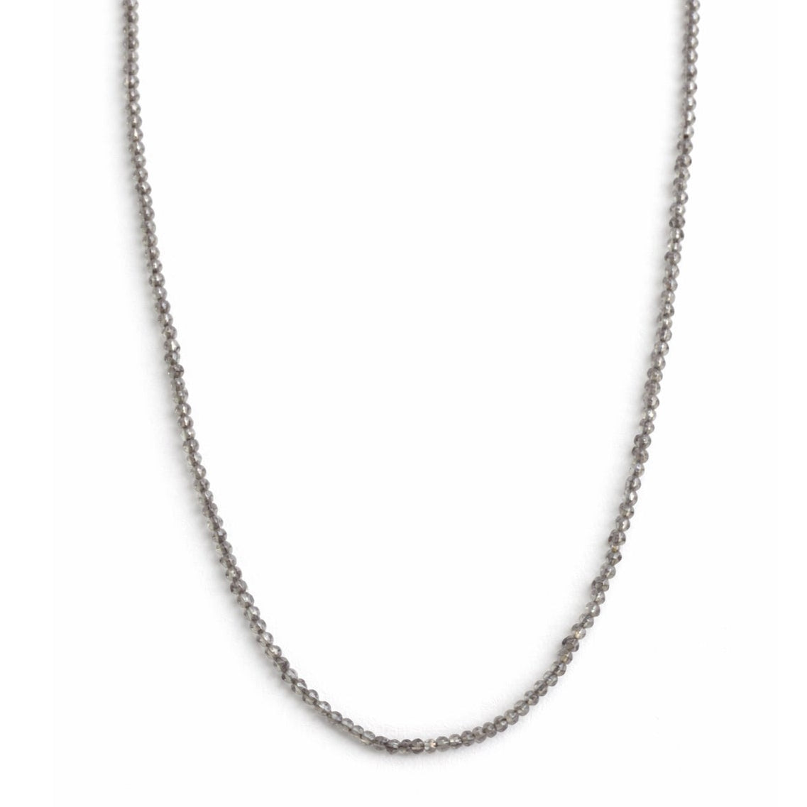 14k Faceted Round Bead Necklace