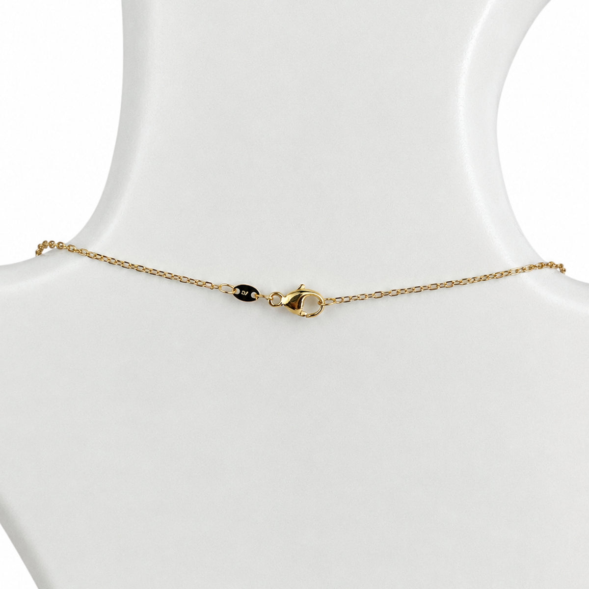 14k Green Amethyst Marquise Center Necklace