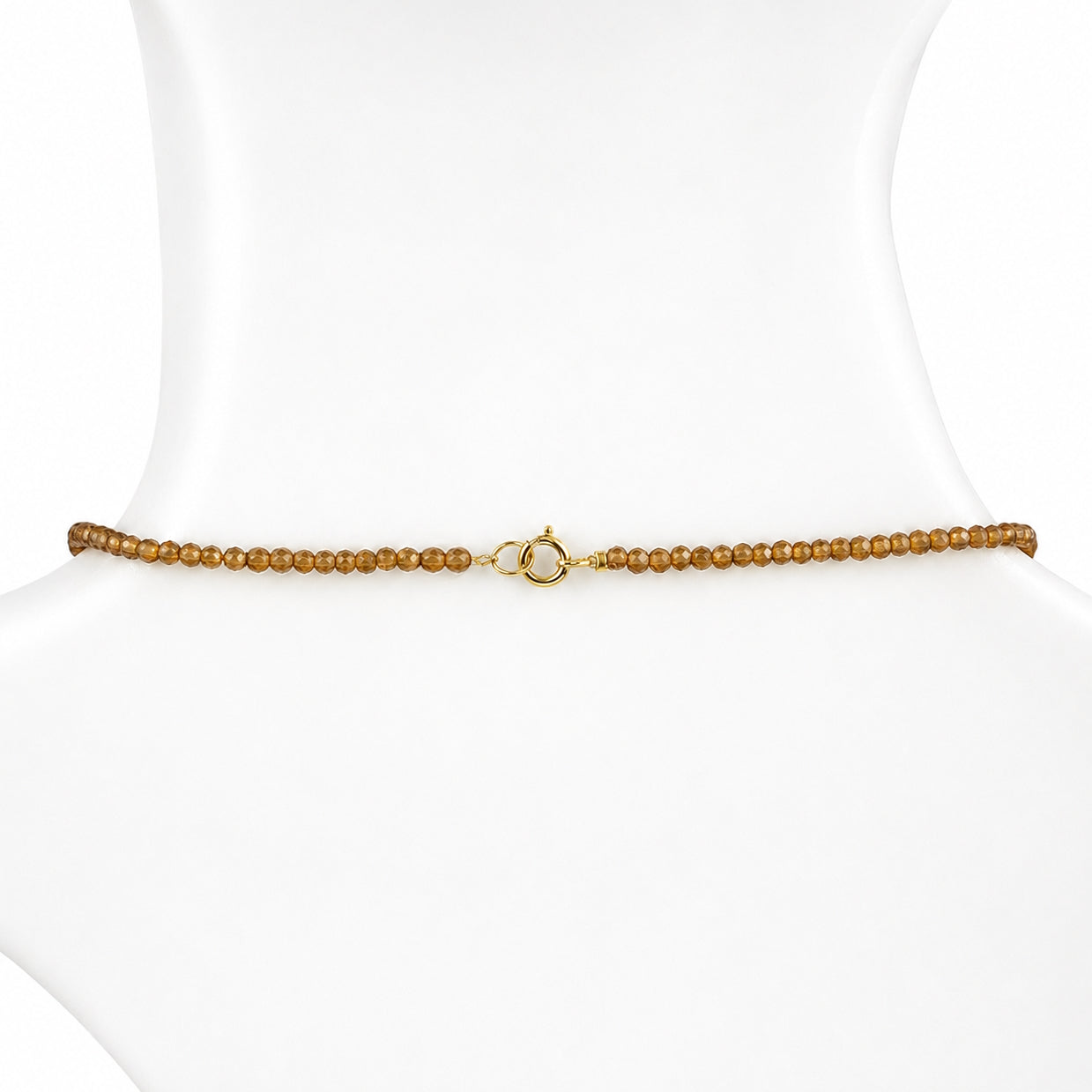 14k Andalusite & Multi Tourmaline Cluster Necklace