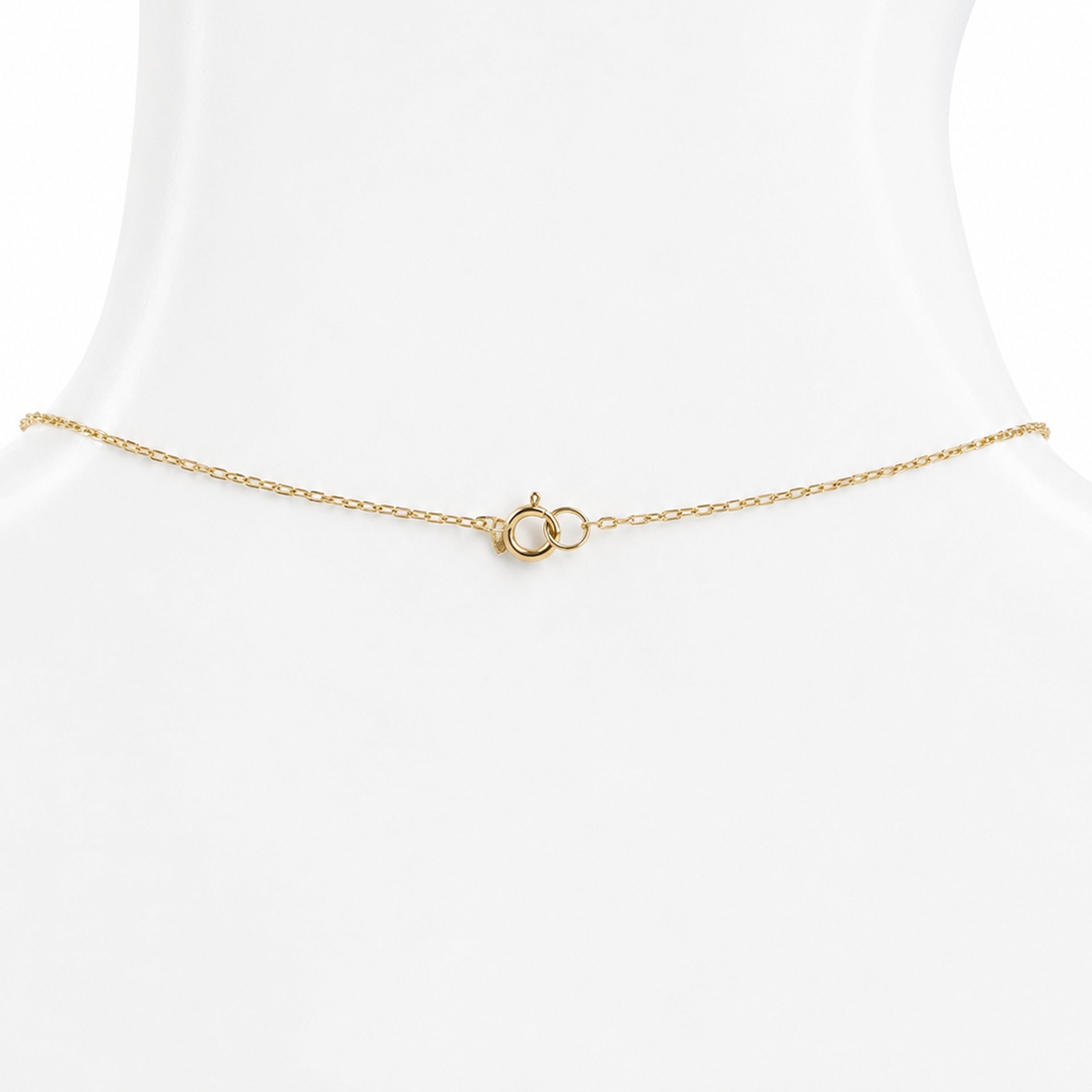14k Black Spinel Dangle Necklace
