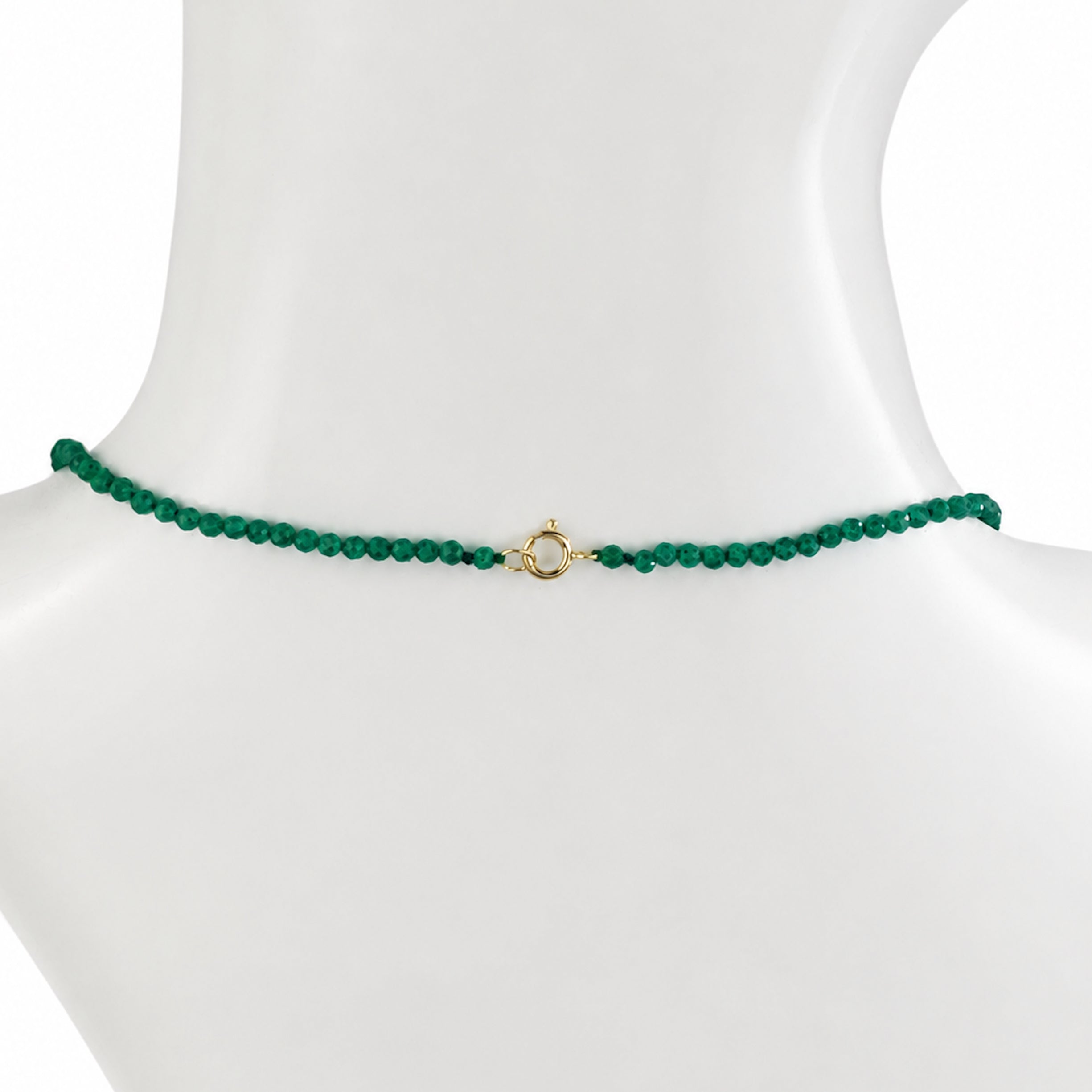 14k Gemstones & Pearl Coin Center Necklace