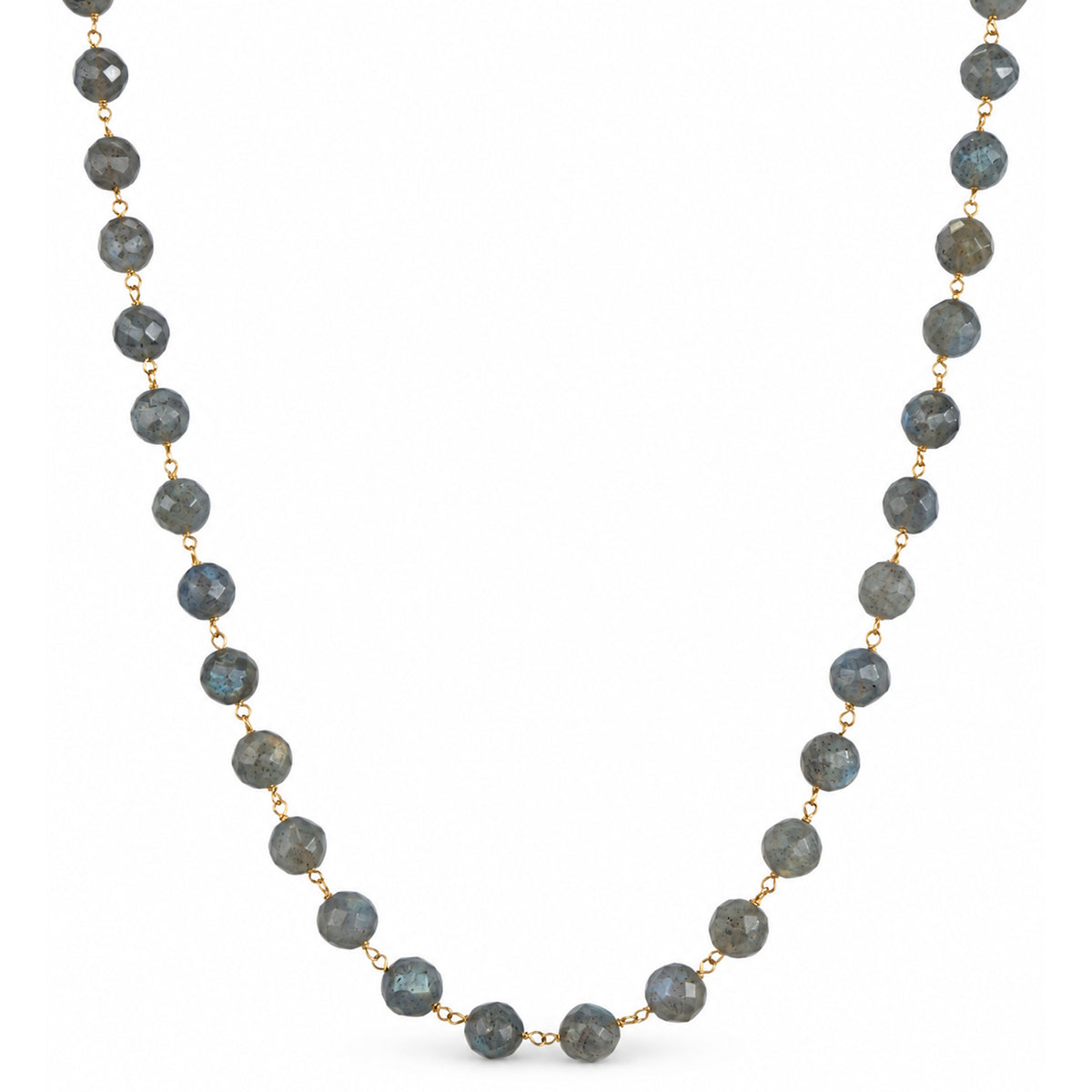 14k Labradorite Link Necklace