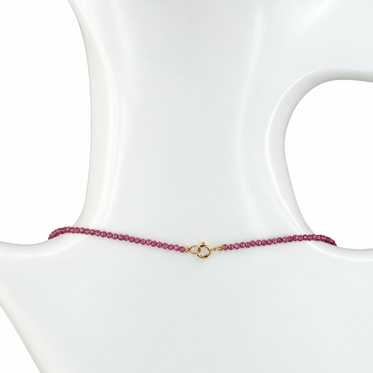 14k Multi Gemstone Glitter Ball Center Gold Ball Station Necklace