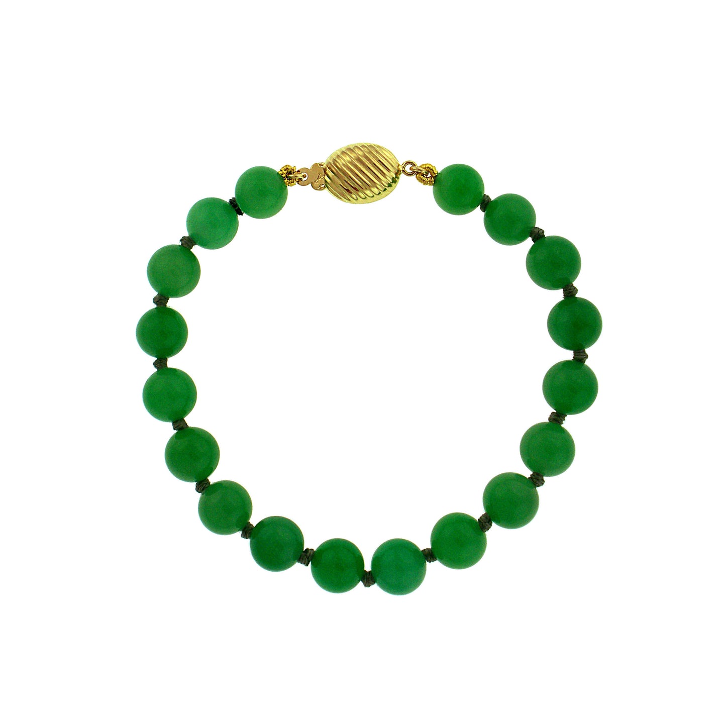 14k Chinese Jade Bracelet