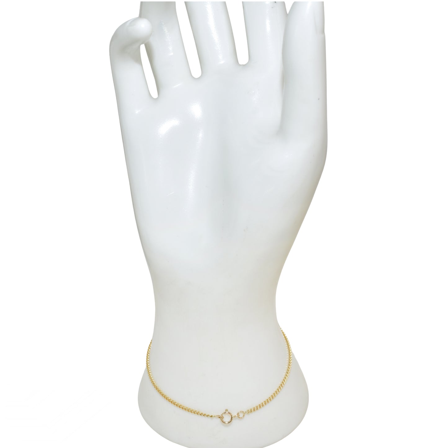 14K Ruby Square Bezel Bracelet