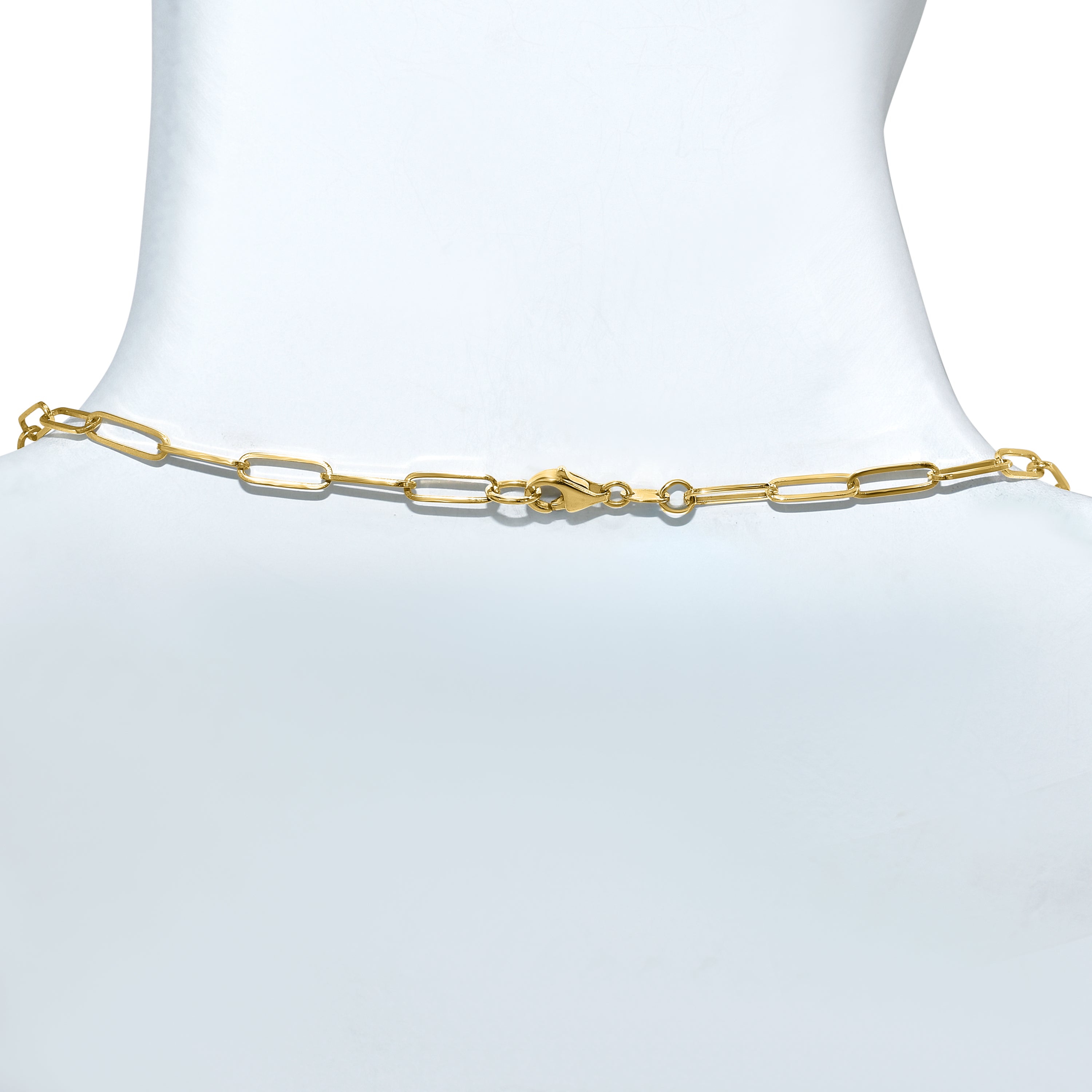 14k Lemon Quartz Diamond Emerald Cut Pendant Necklace