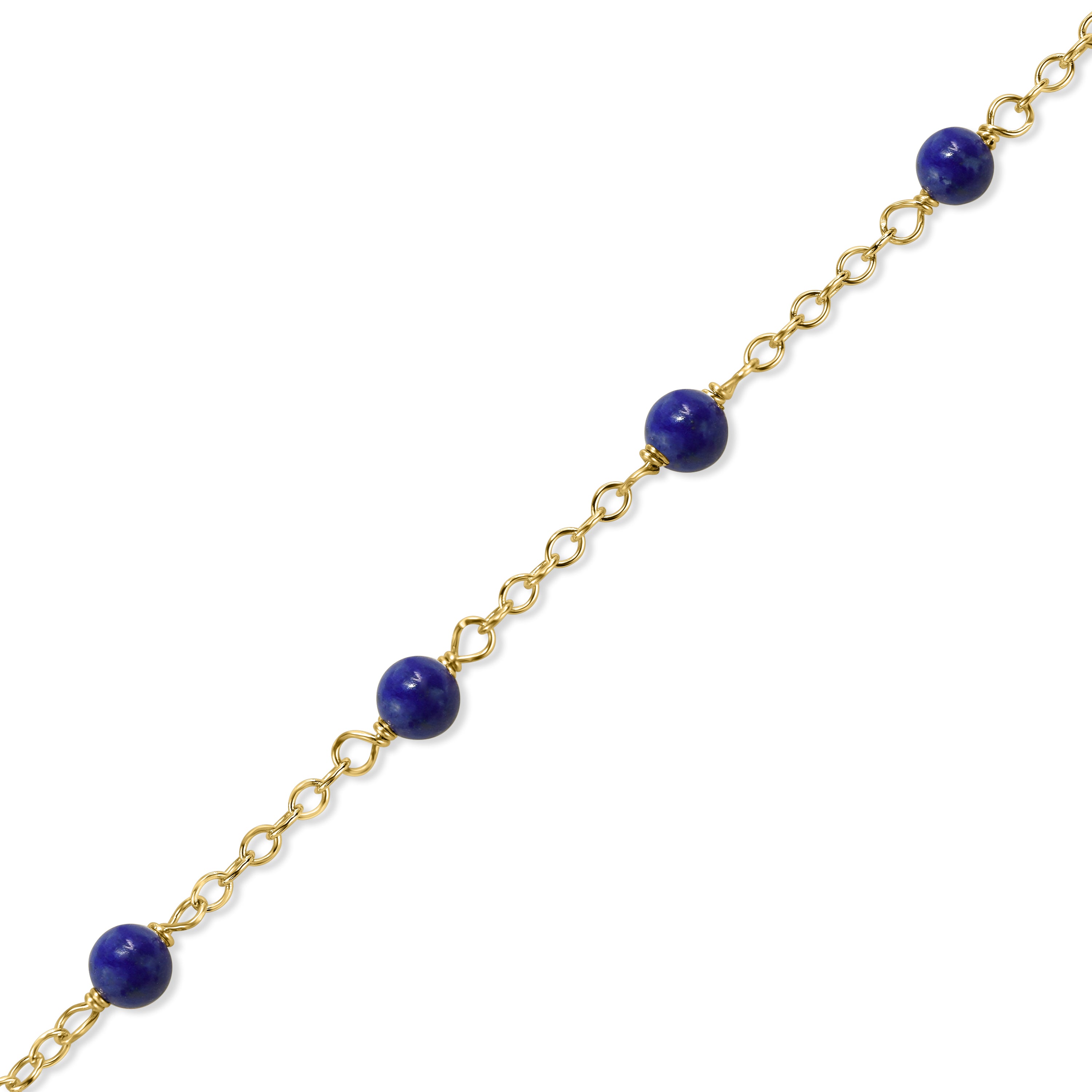 14k Gold Chain Stackable Ring