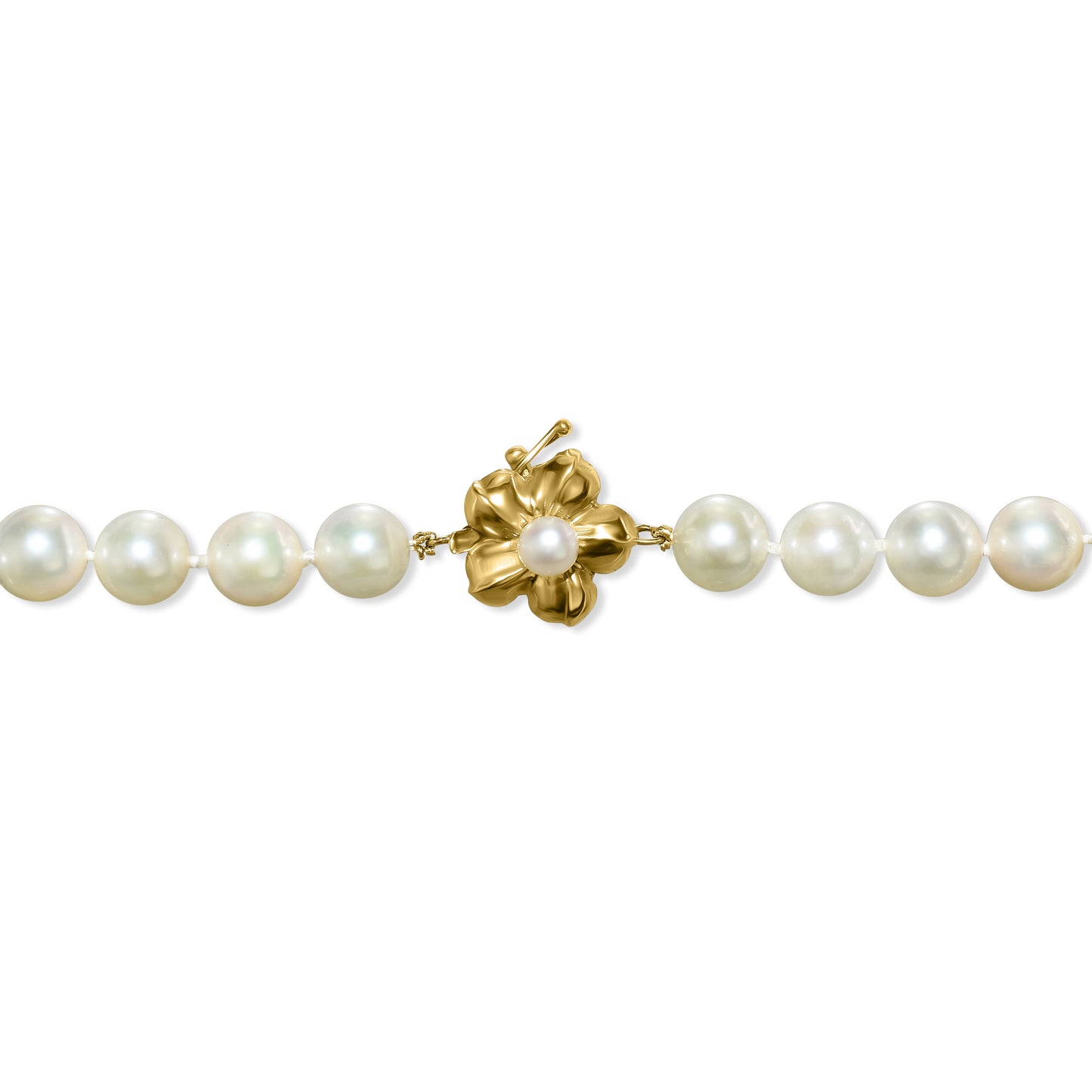 14k Japanese Cultured Pearl Necklace