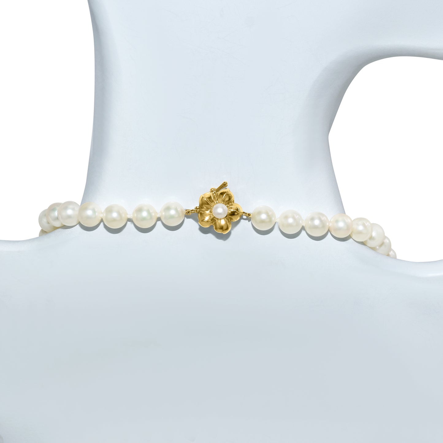 14k Japanese Cultured Pearl Necklace