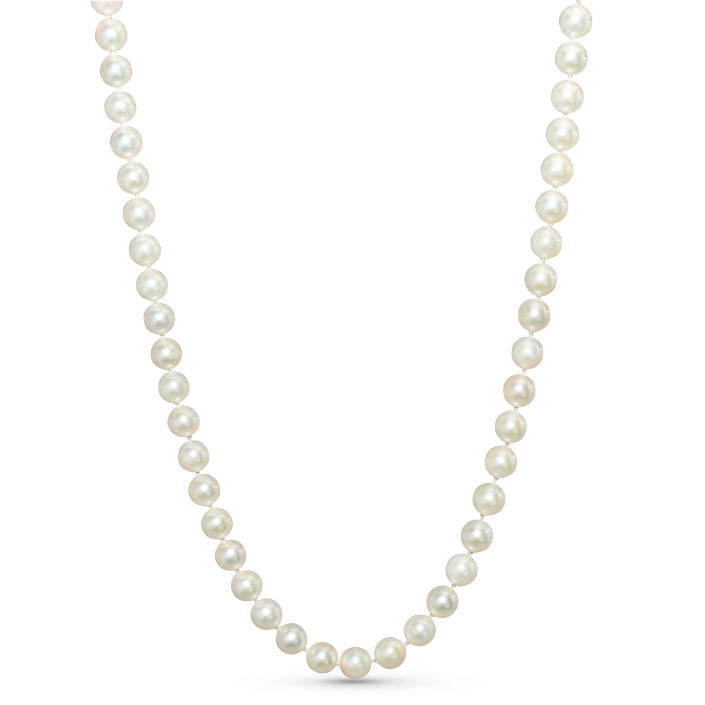 14k Japanese Cultured Pearl Necklace