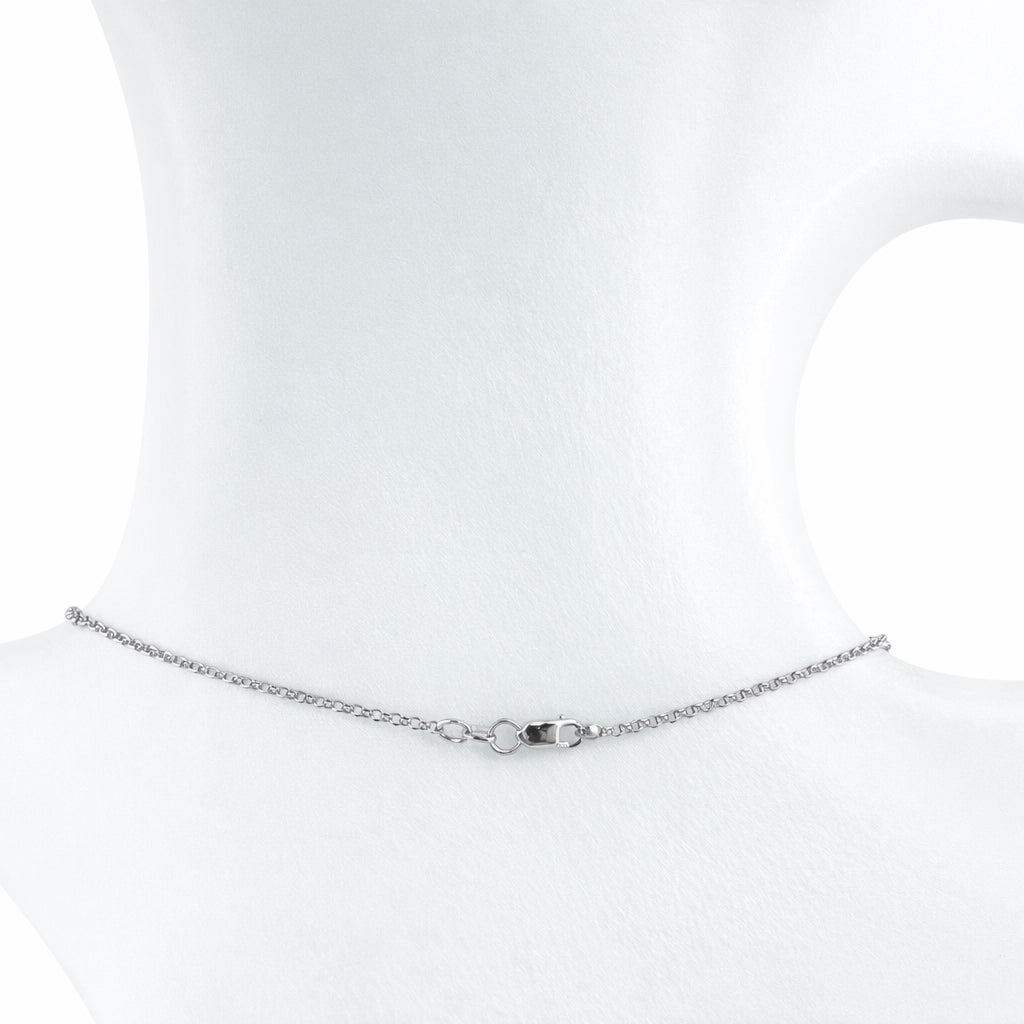14k Japanese Cult Pearl & Diamonds Motif Necklace