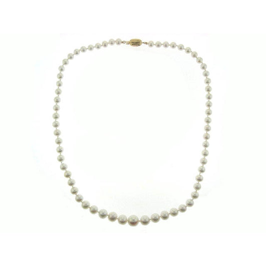 14k Freshwater Cultured Pearl Graduated Necklace