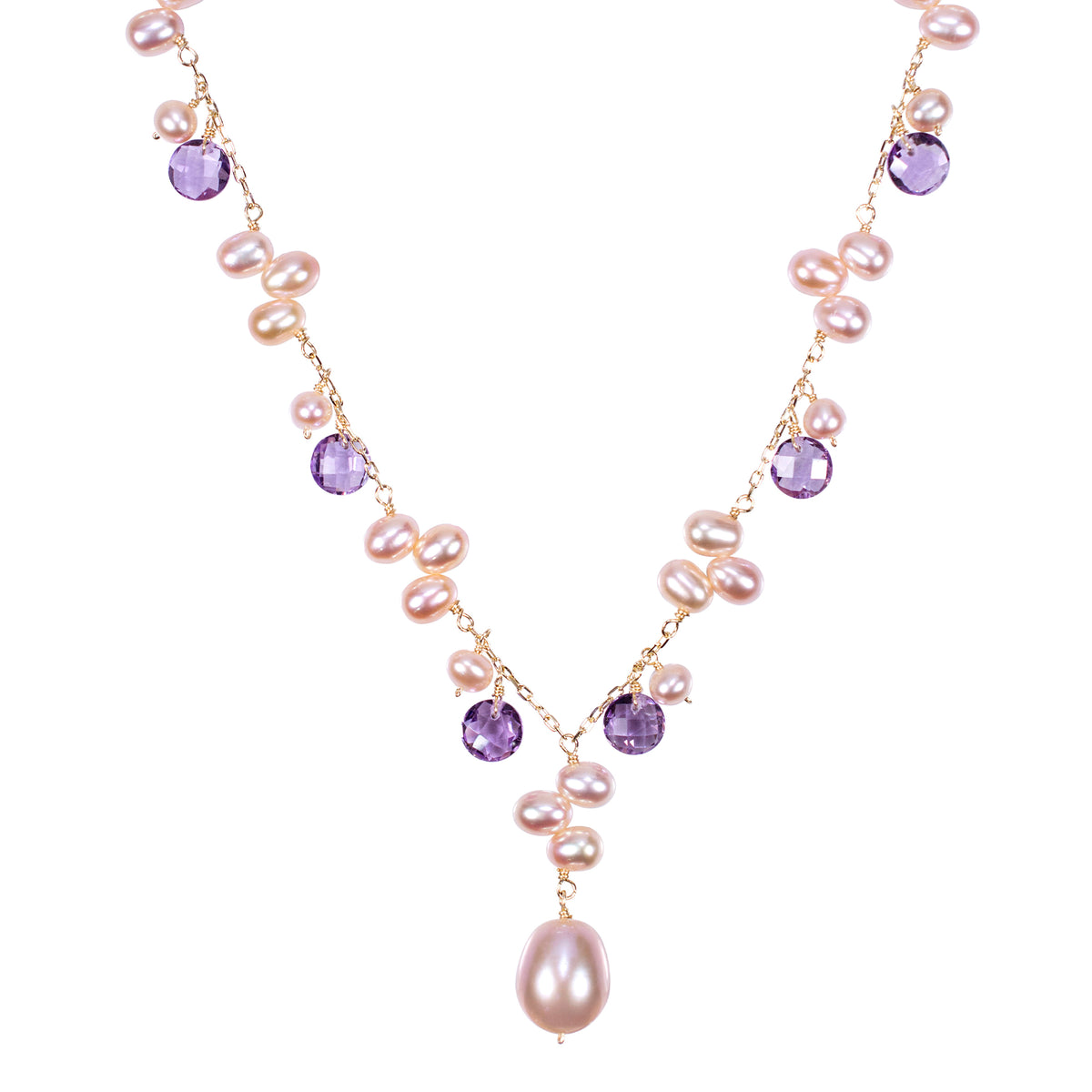 Amethyst, Freshwater Pearl, Purple Agate – EveryDay Epiphanies