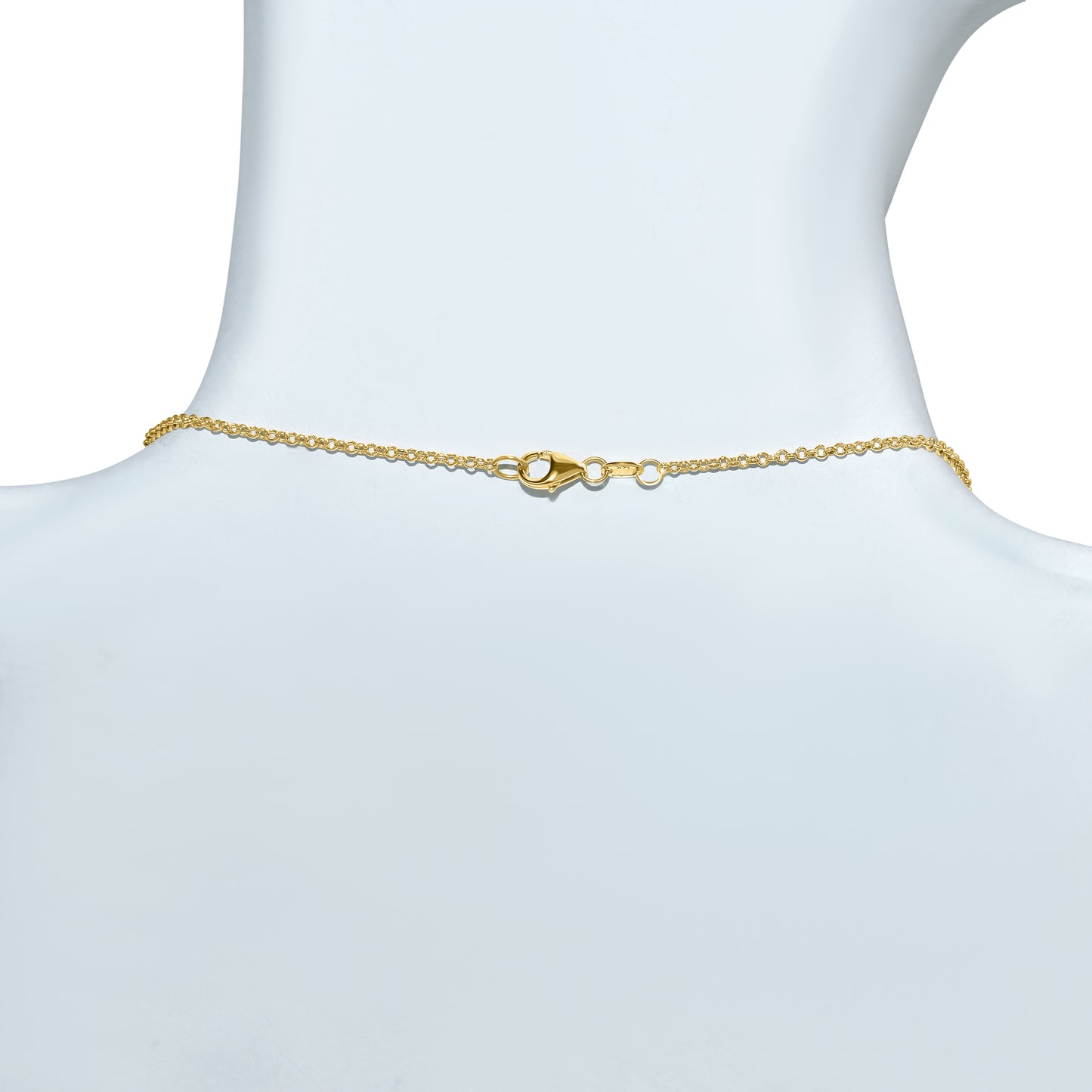 14k White Pearl 14k Wire Graduated Ball Link Necklace