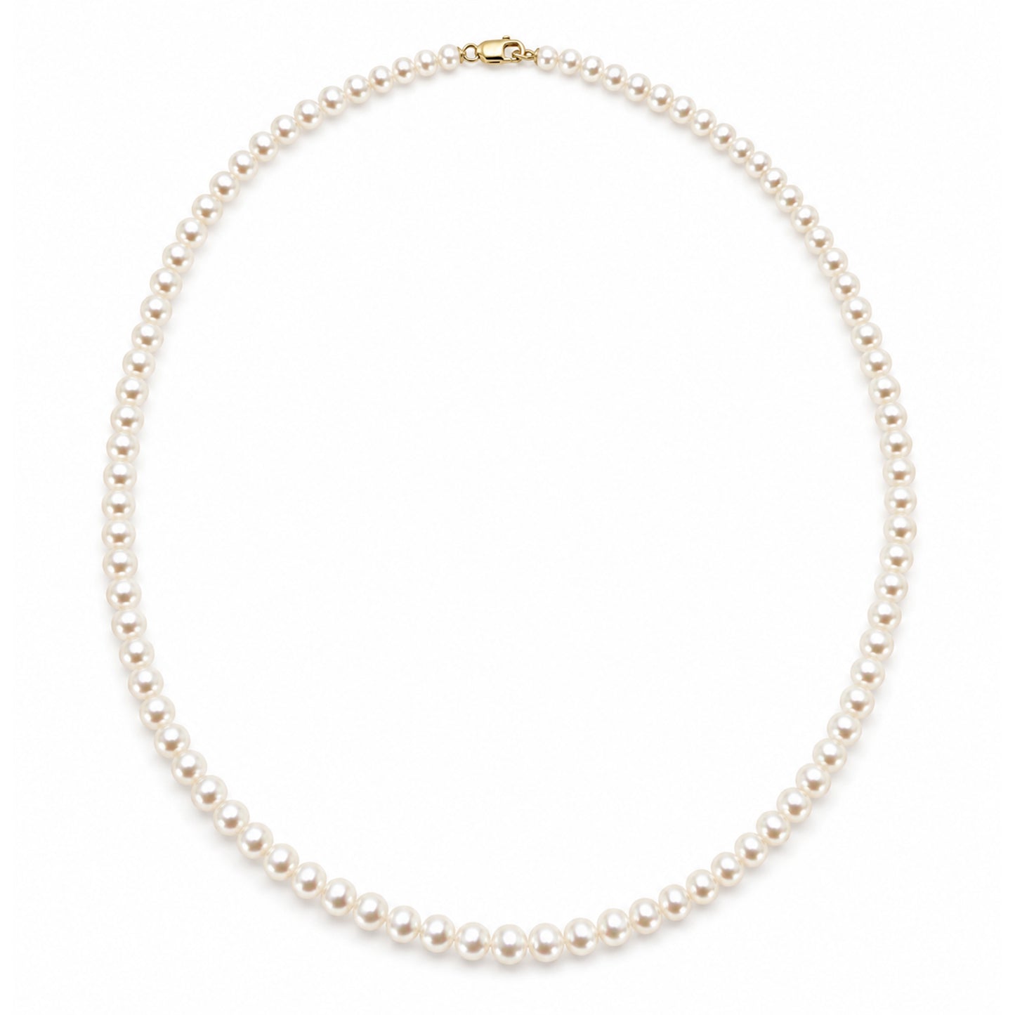 14k Freshwater Graduated Pearl Necklace