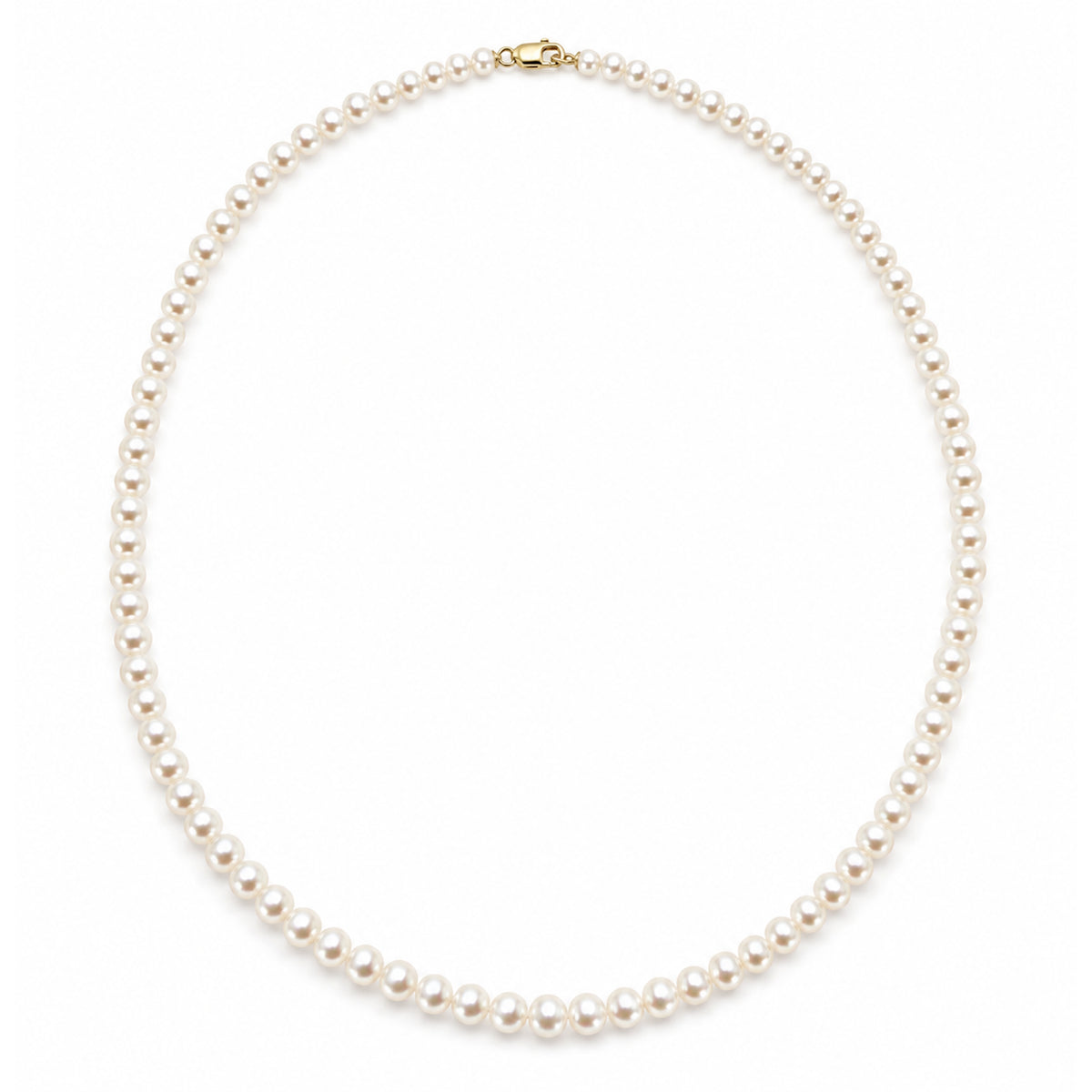 14k Freshwater Graduated Pearl Necklace