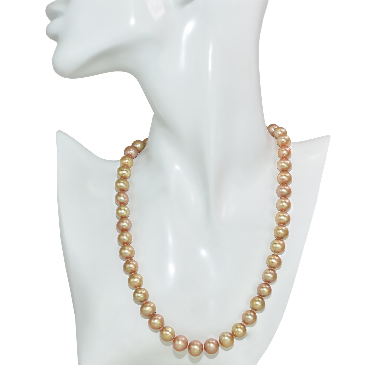 14k Bronze Freshwater Pearl Necklace