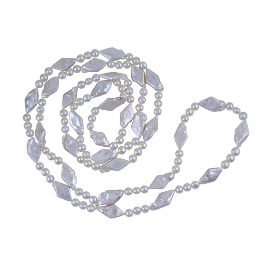 Multi White Freshwater Pearl Necklace