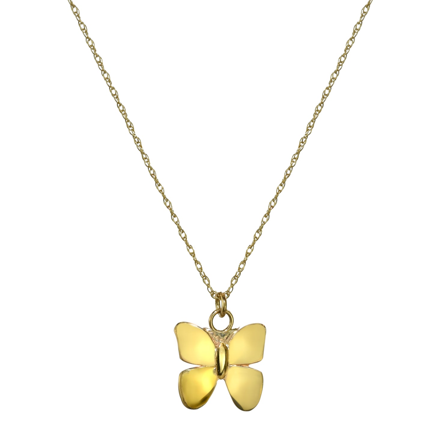 Séchic 14k Butterfly Pendant Necklace