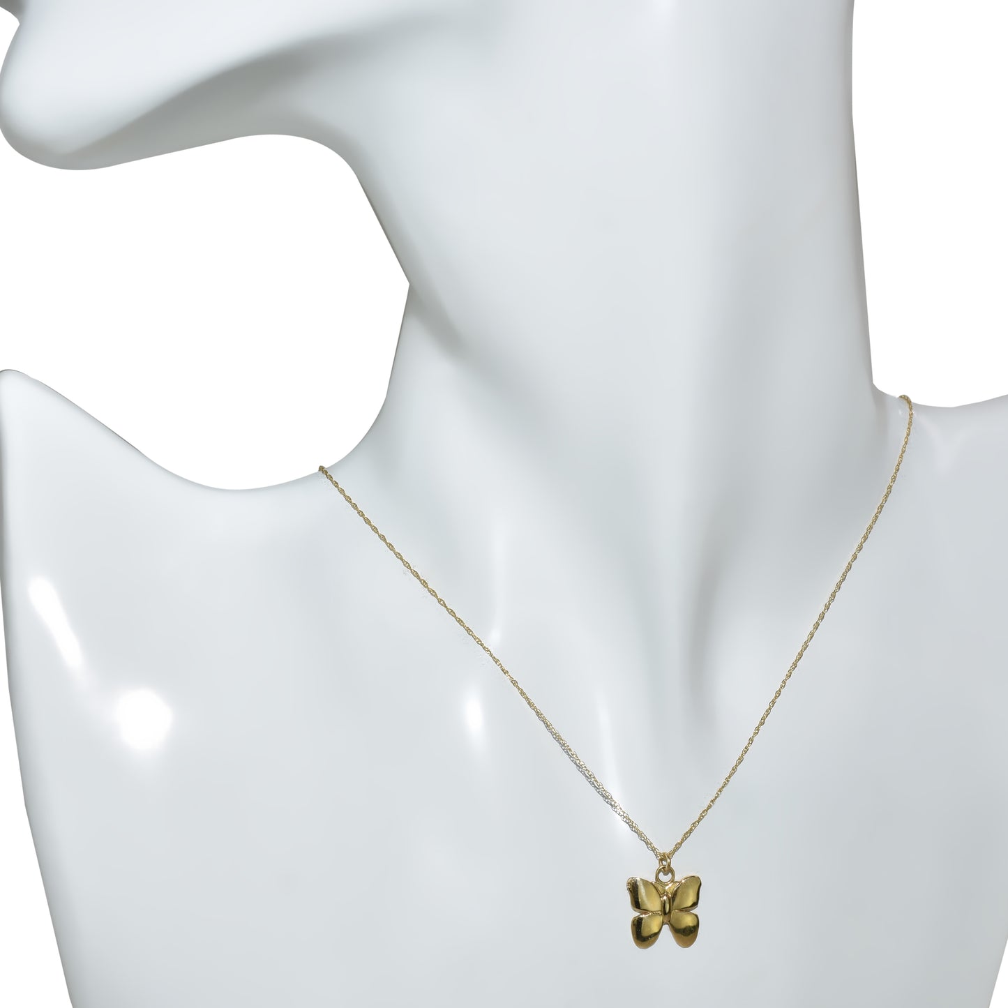 Séchic 14k Butterfly Pendant Necklace