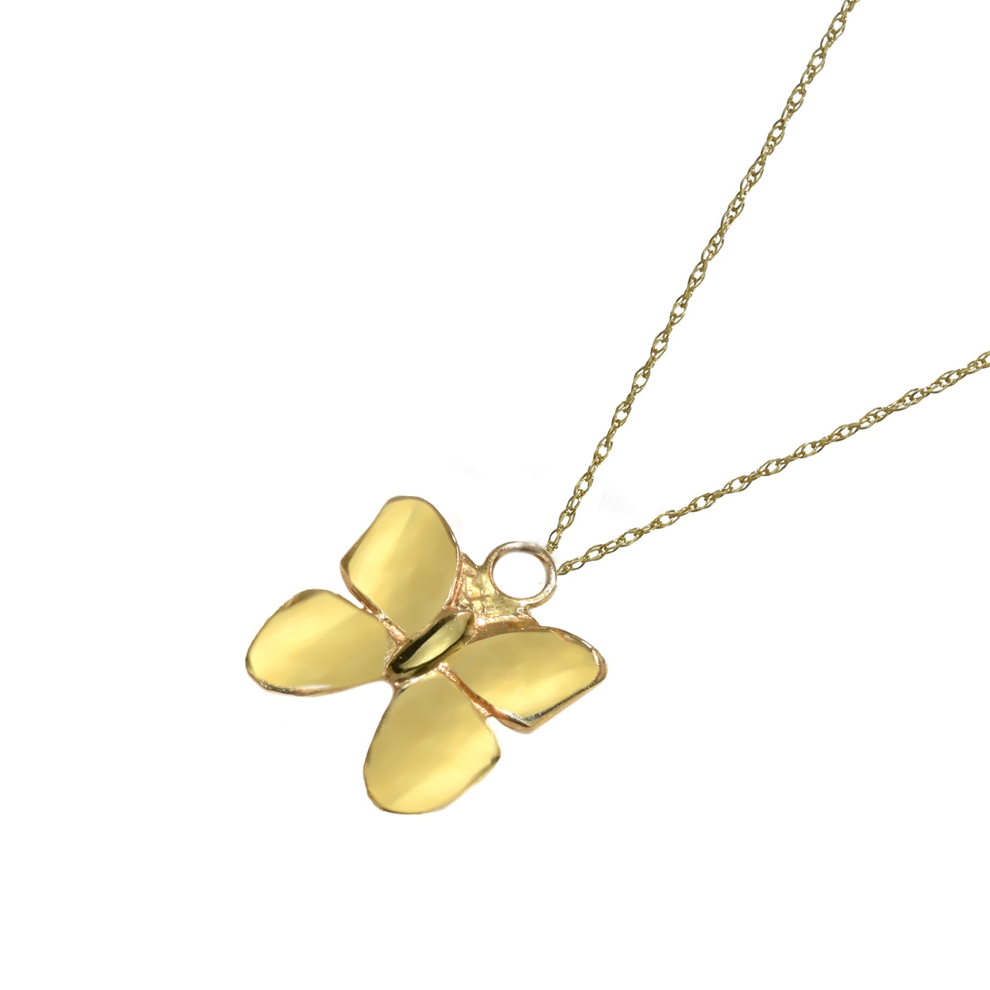 Séchic 14k Butterfly Pendant Necklace