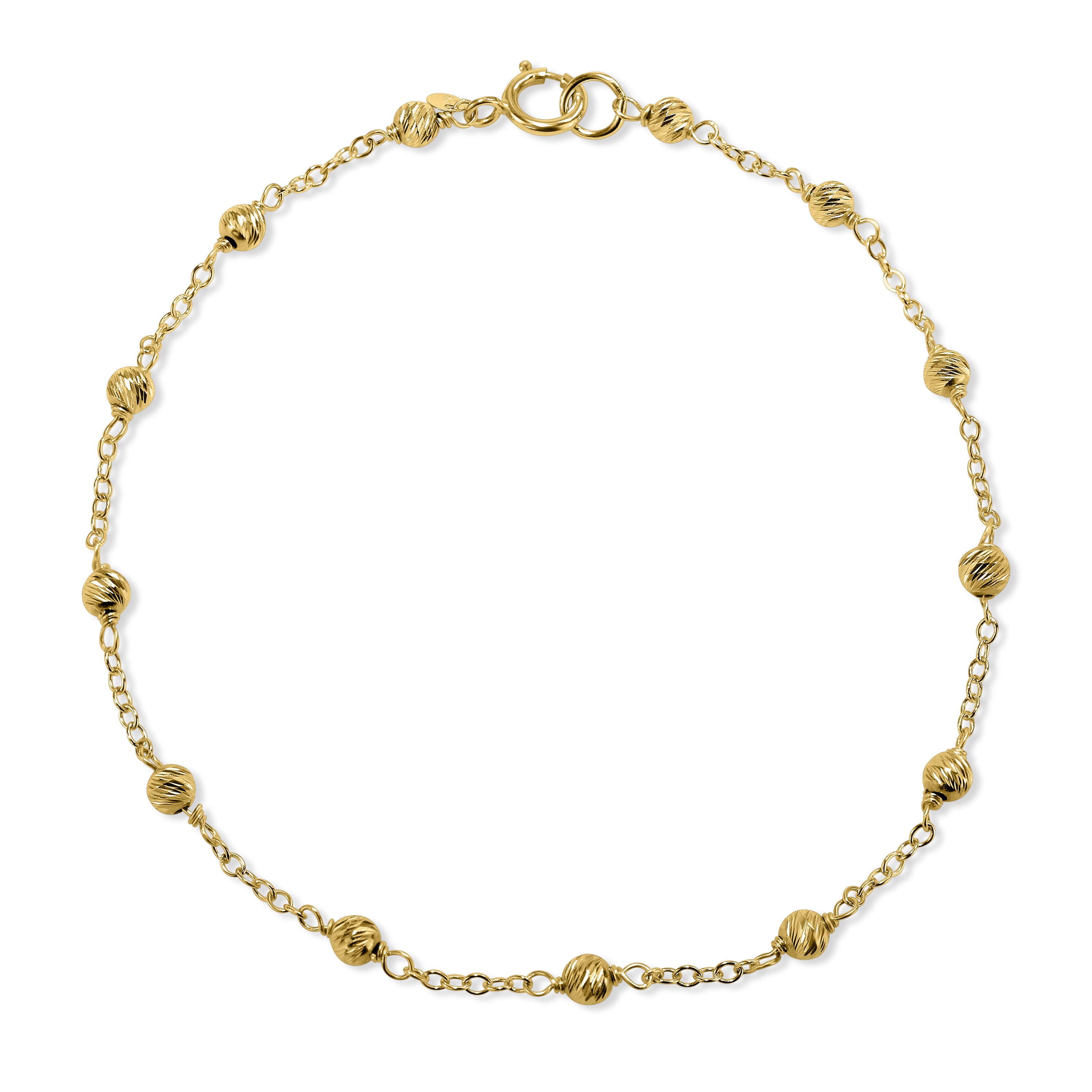 14k Gemstones and Pearl Bracelet