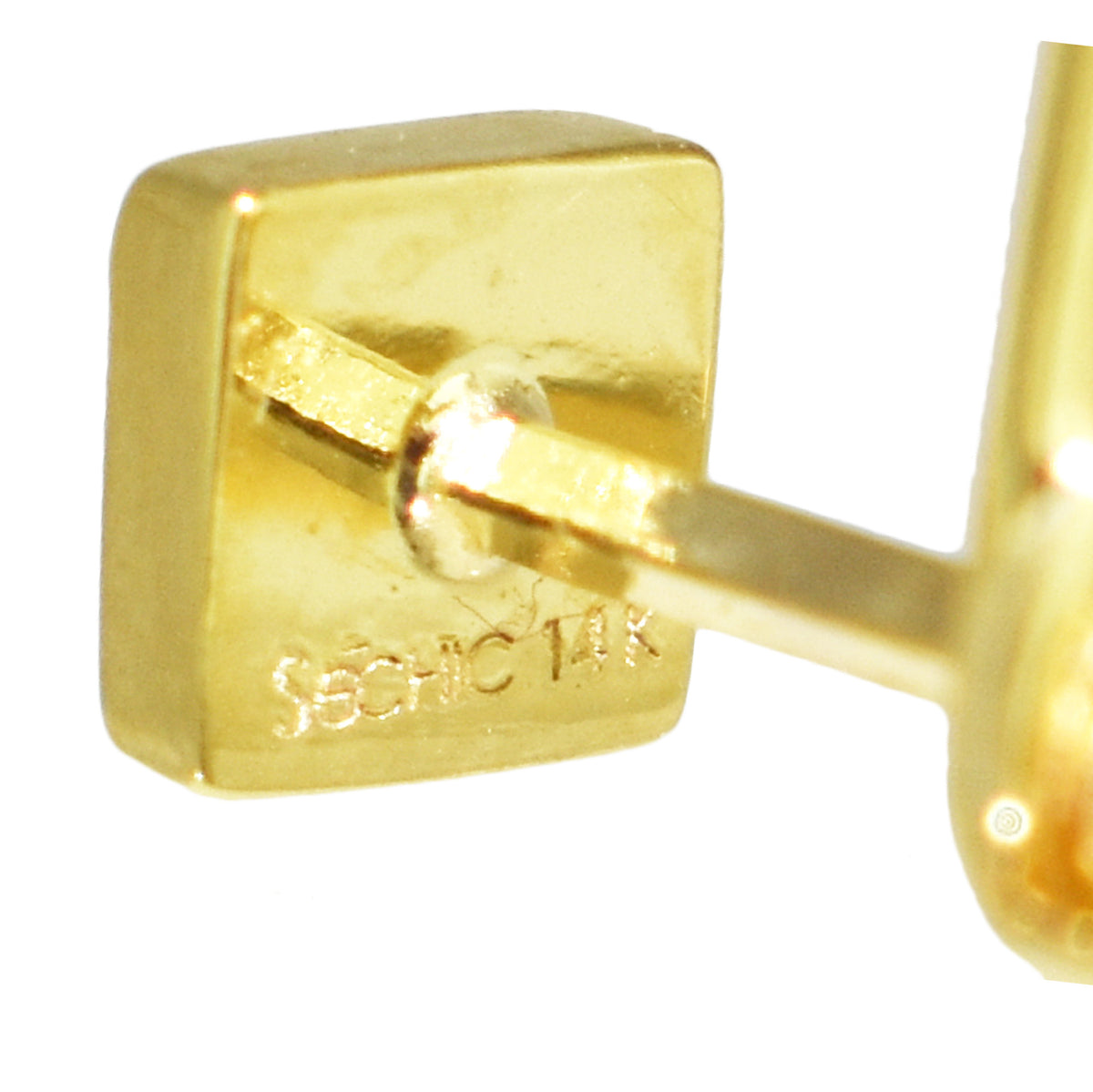 Séchic 14k Diamond Shape Ear Jackets