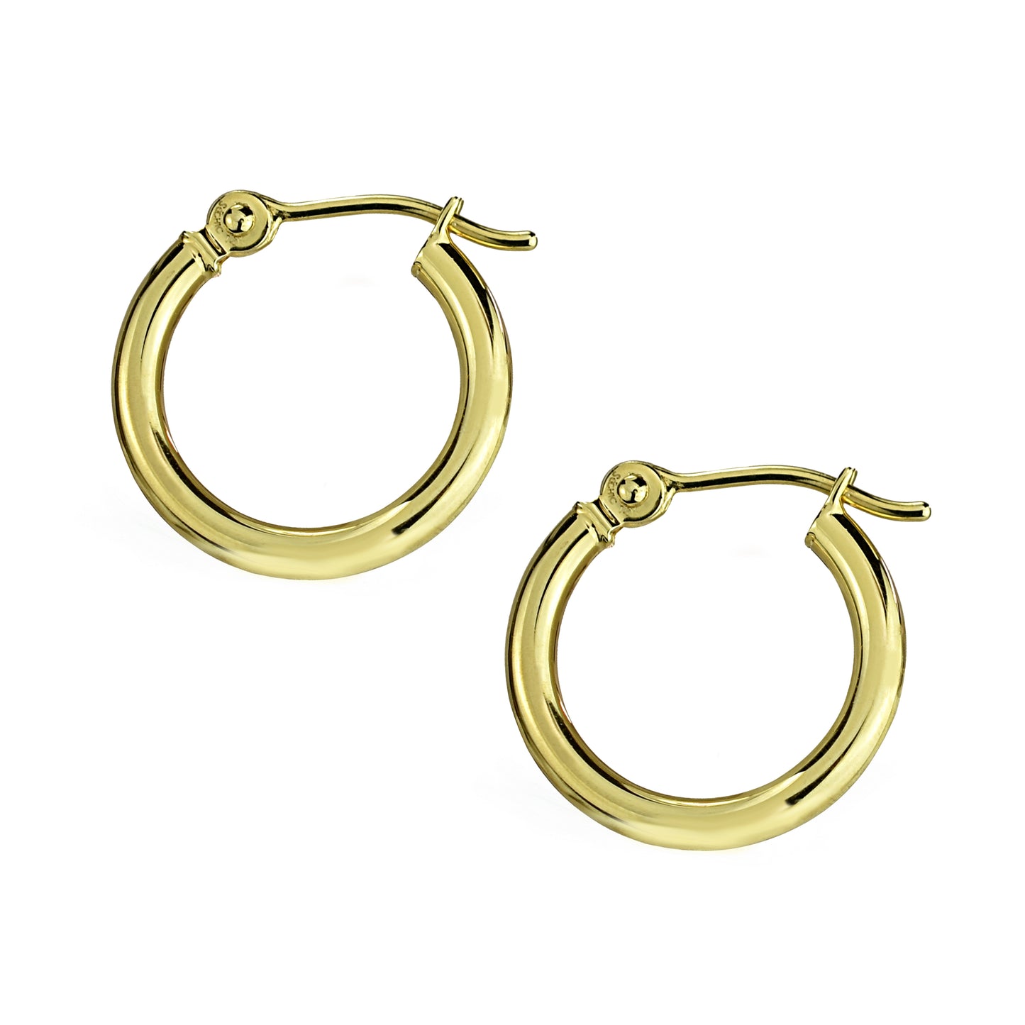 Séchic 14k Classic Hoop Earring 15mm/20mm