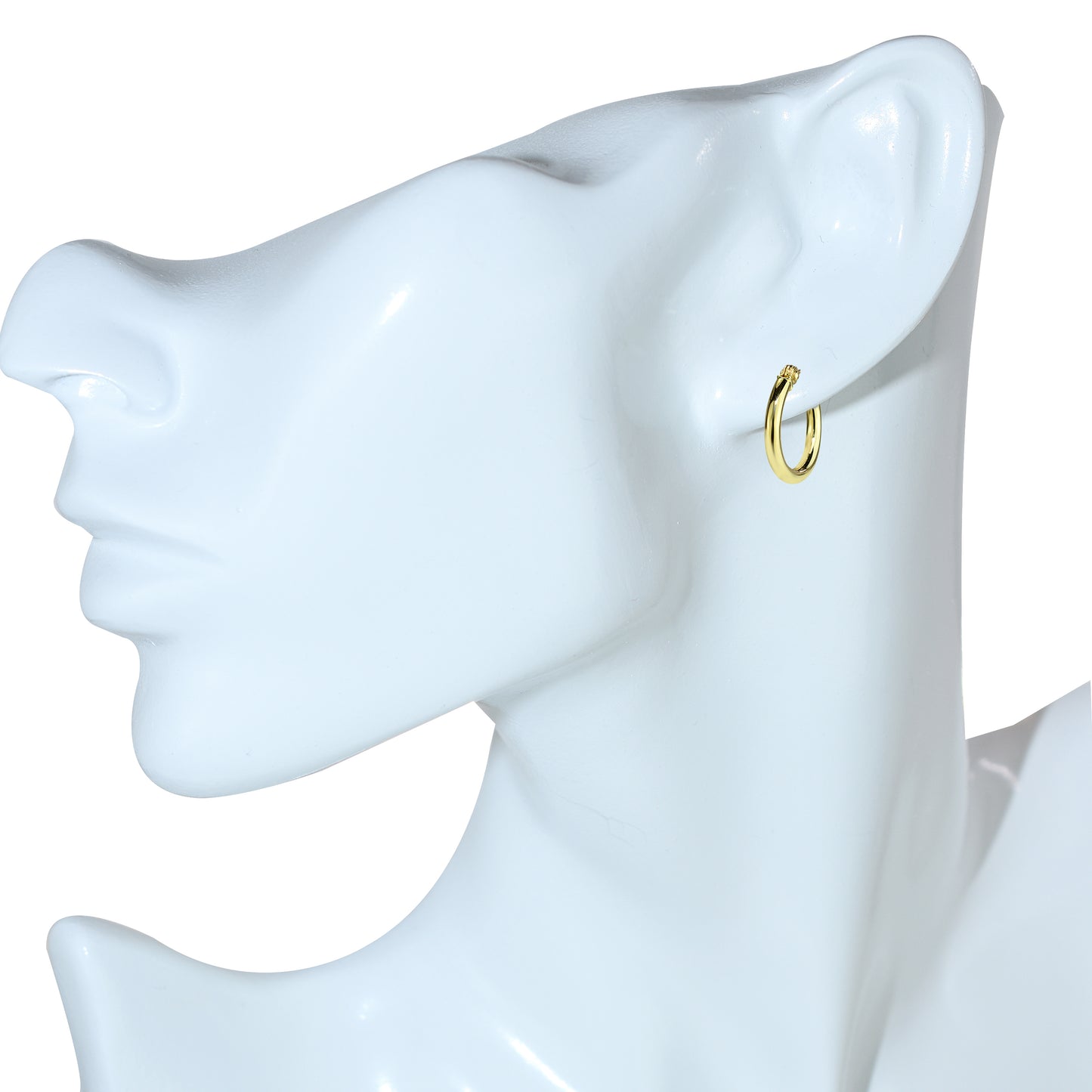 Séchic 14k Classic Hoop Earring 15mm/20mm