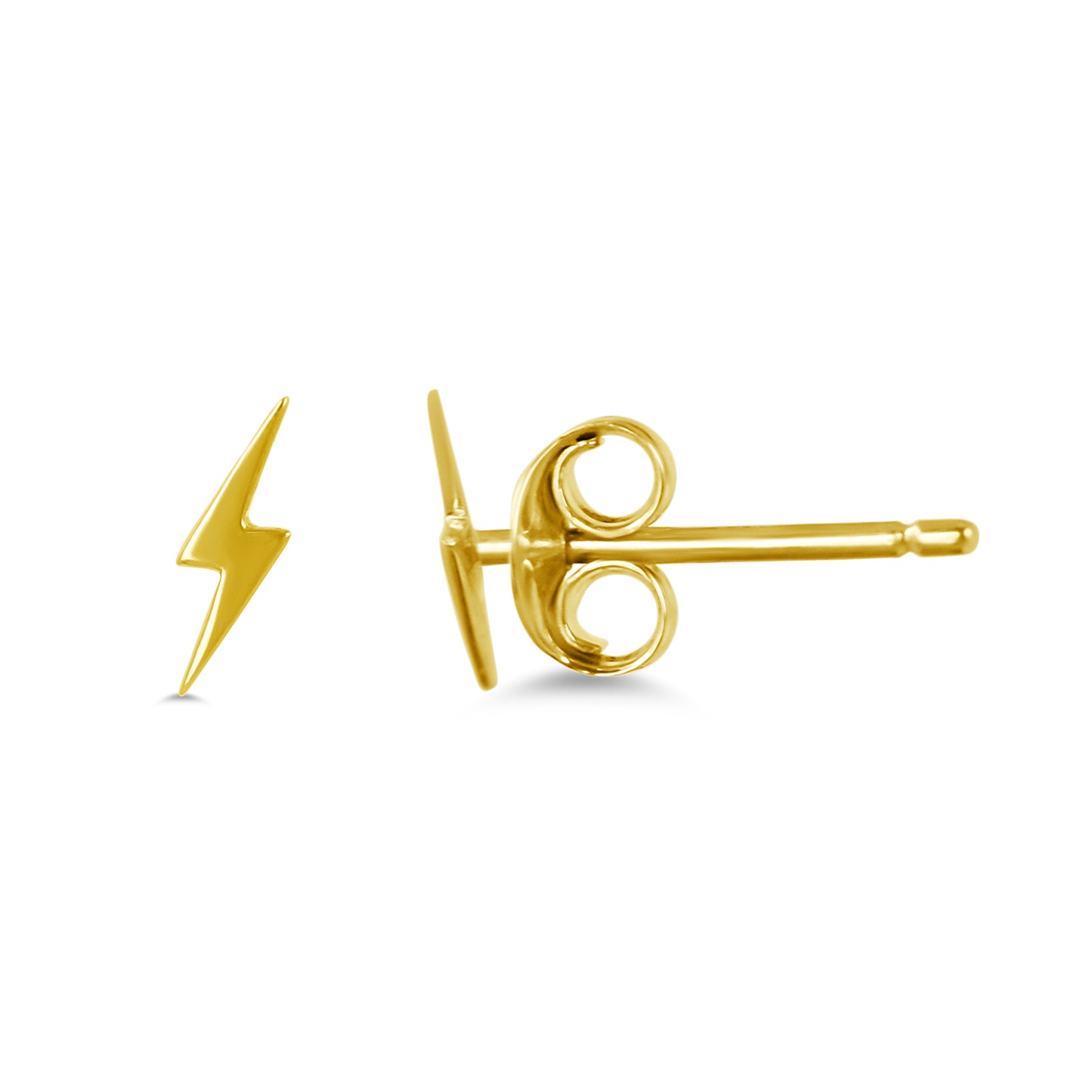14k Enamel Post Earring