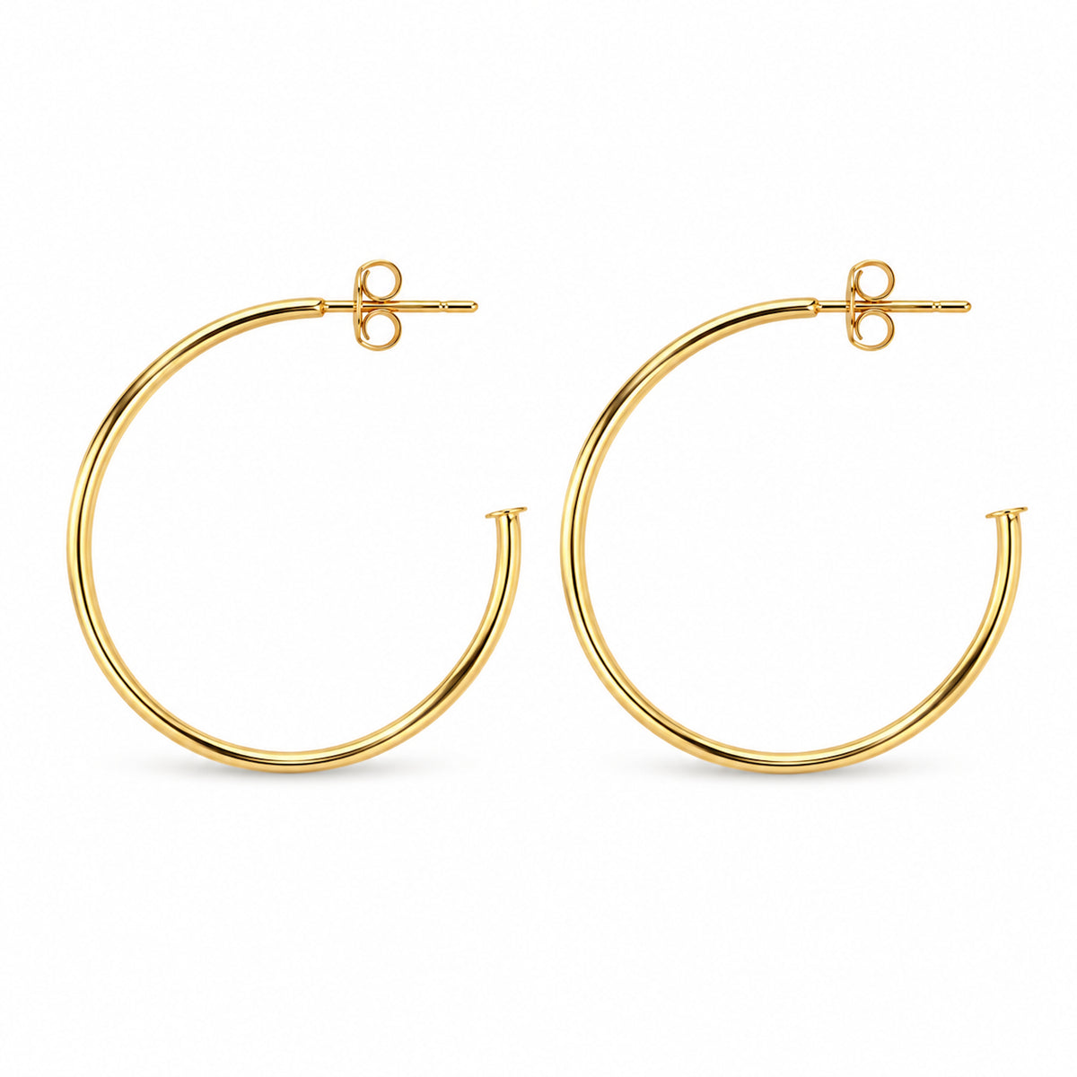 Séchic 14k 34MM Open Hoop Earring