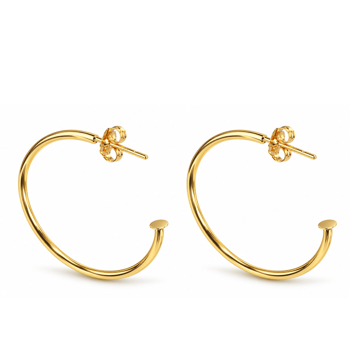 Séchic 14k 34MM Open Hoop Earring