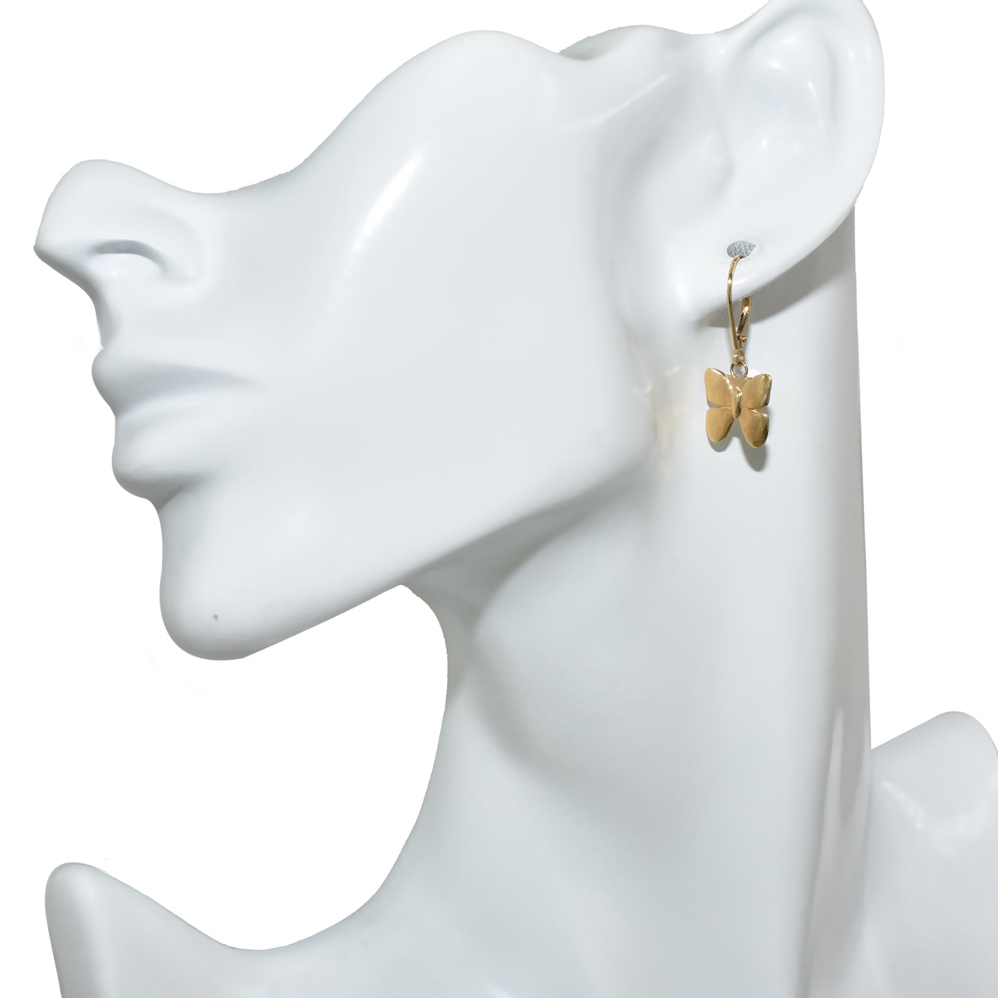 Séchic 14k Butterfly Leverback Earring